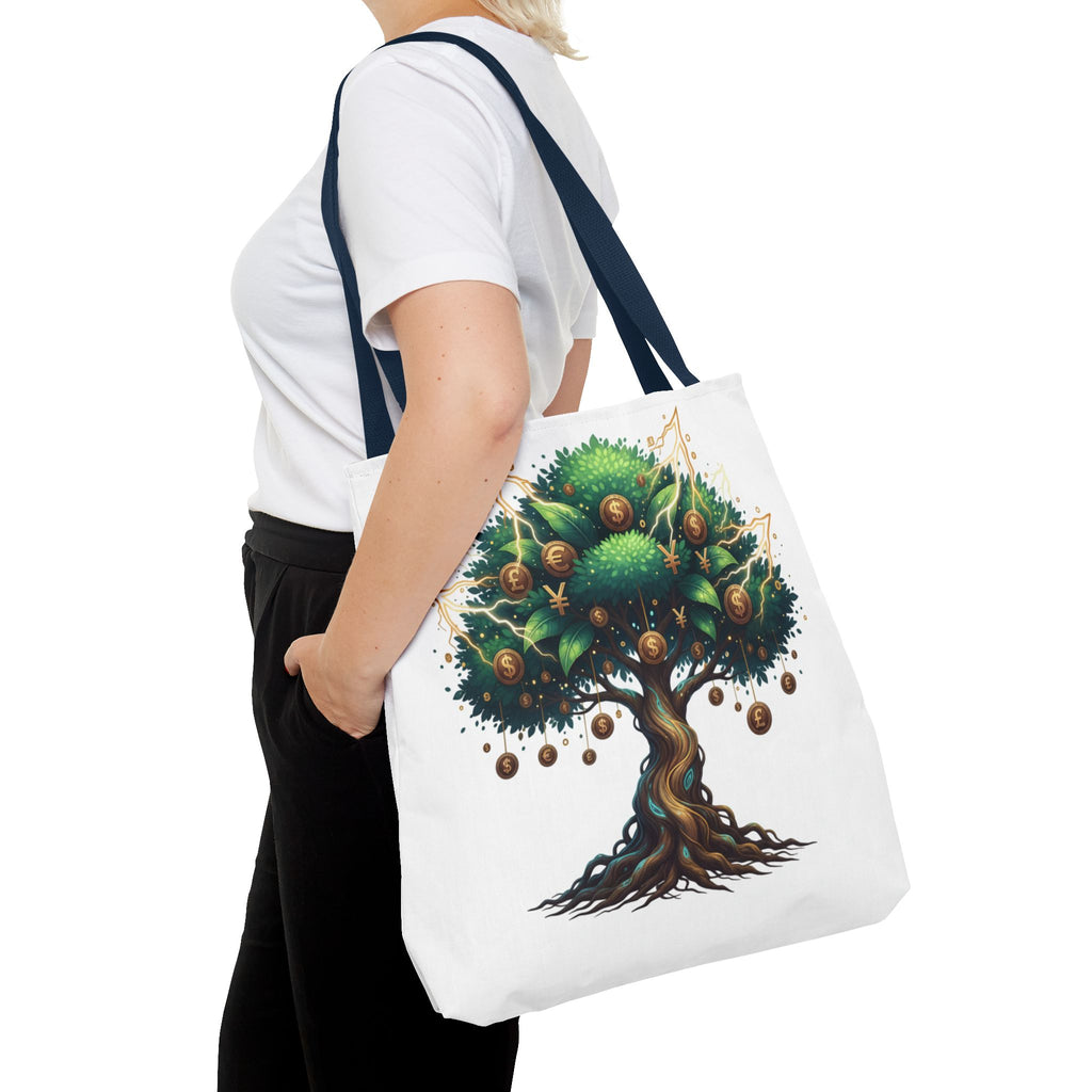 Tree of Life Tote Bag — Botanical Boho Eco Canvas Tote
