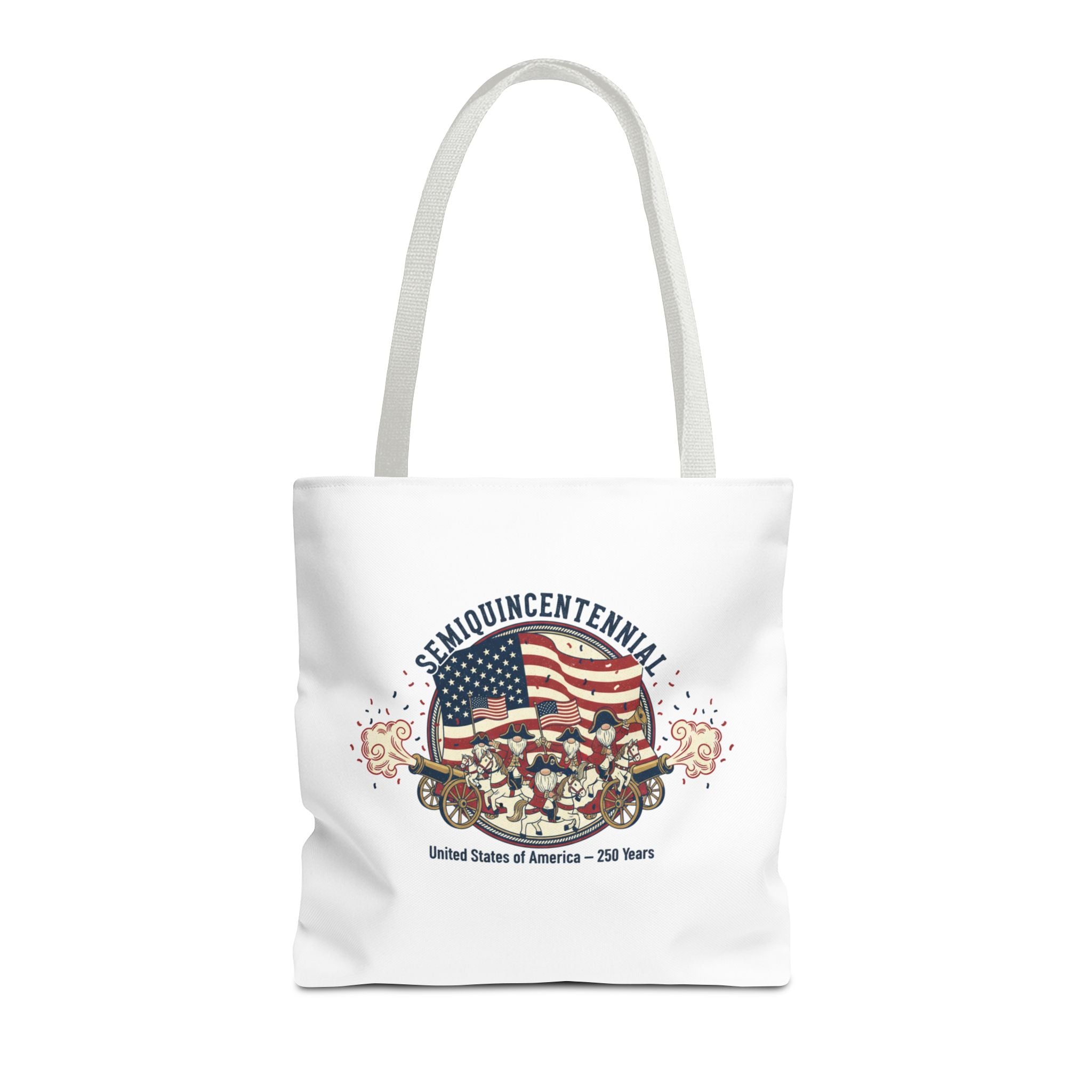 Semiquincentennial Tote Bag — USA 250 Years Flag & Celebration Design