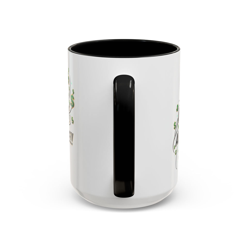 Abundance Coffee Mug — "No Lack, Only Abundance" Inspirational Accent Mug
