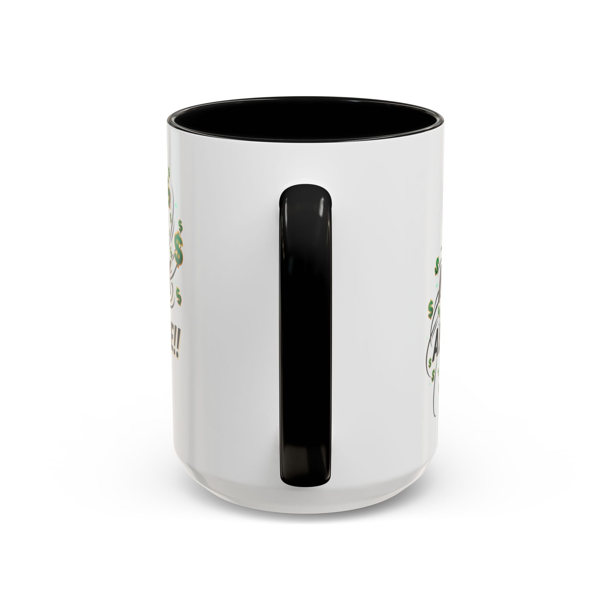 Abundance Coffee Mug — "No Lack, Only Abundance" Inspirational Accent Mug