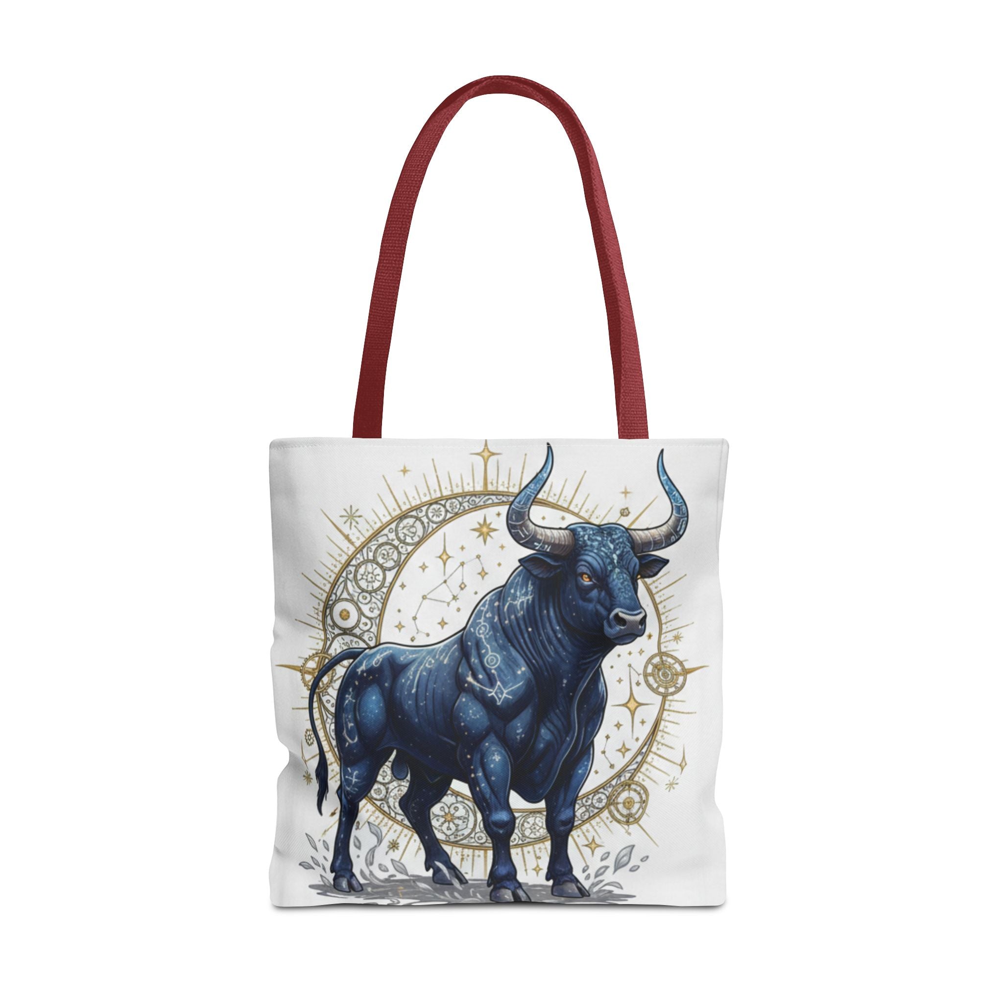 Taurus Zodiac Tote Bag — Blue Bull Astrology Market Tote
