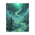 Enchanted River Fantasy Canvas Wall Art