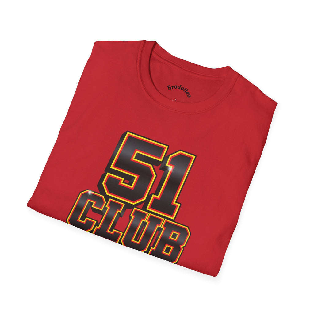 51 Club T‑Shirt — Vintage Collegiate Number Graphic Tee