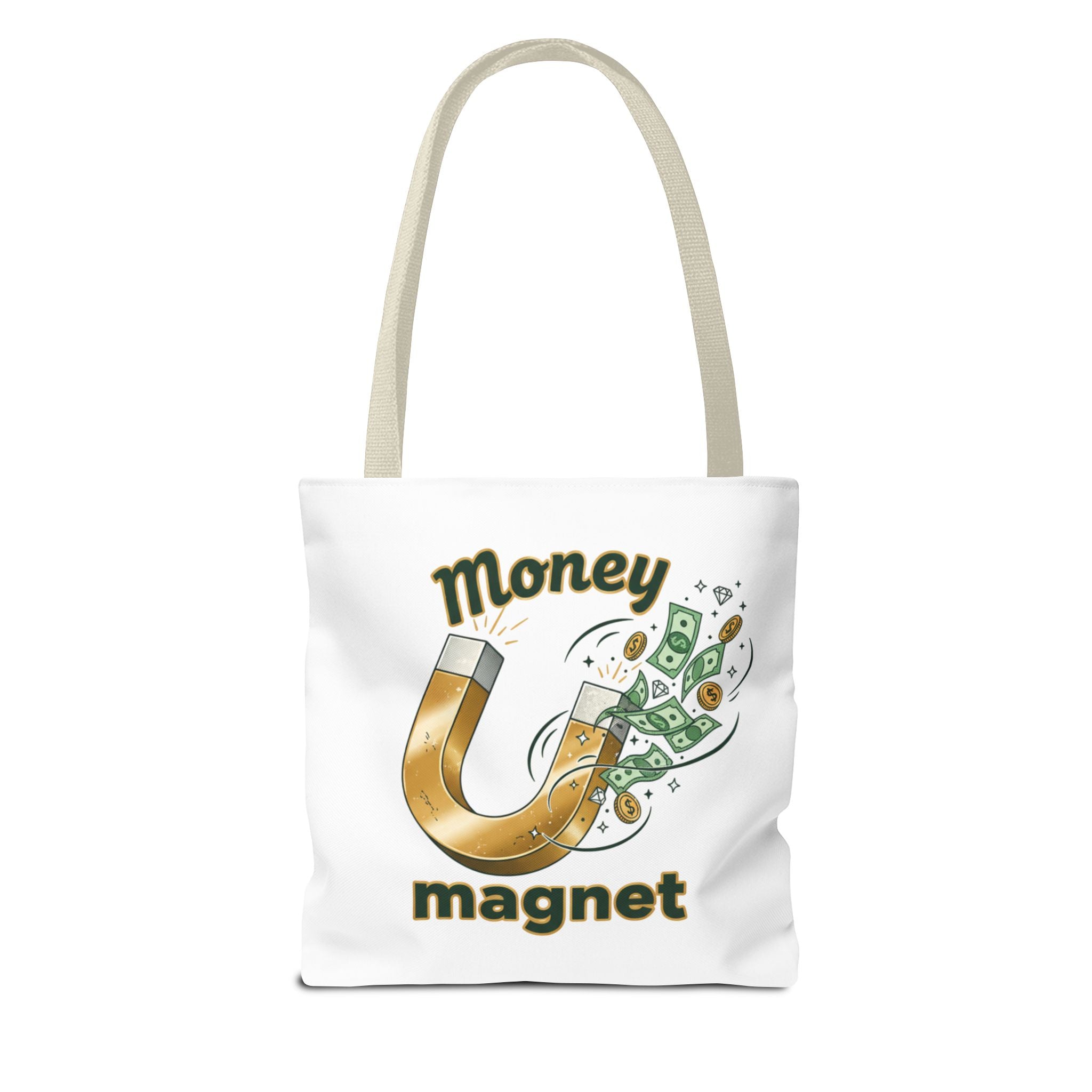 Money Magnet Tote Bag — Funny Luck & Wealth Shopping Tote