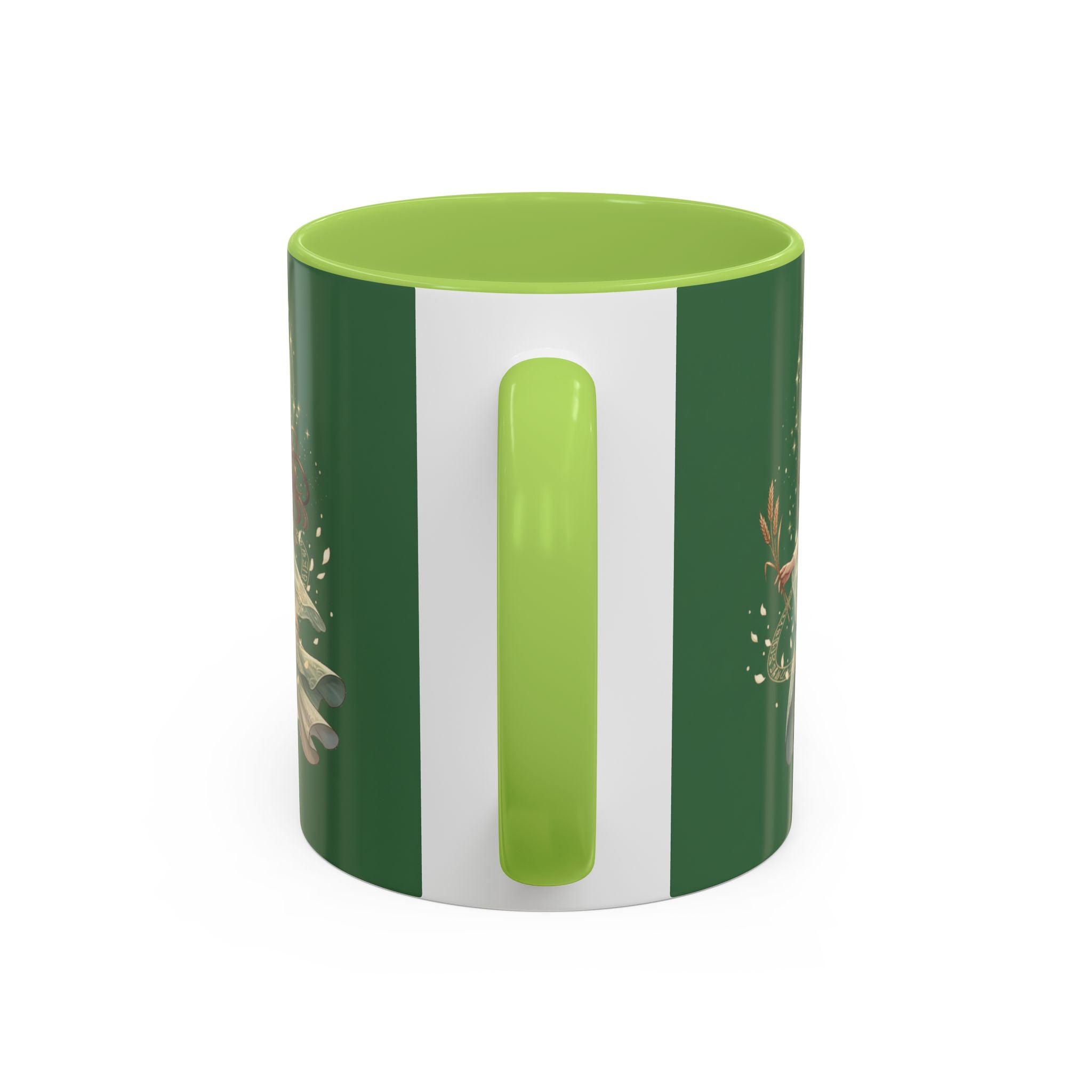 Virgo Zodiac Accent Coffee Mug — Astrological Virgo Gift (11/15oz)