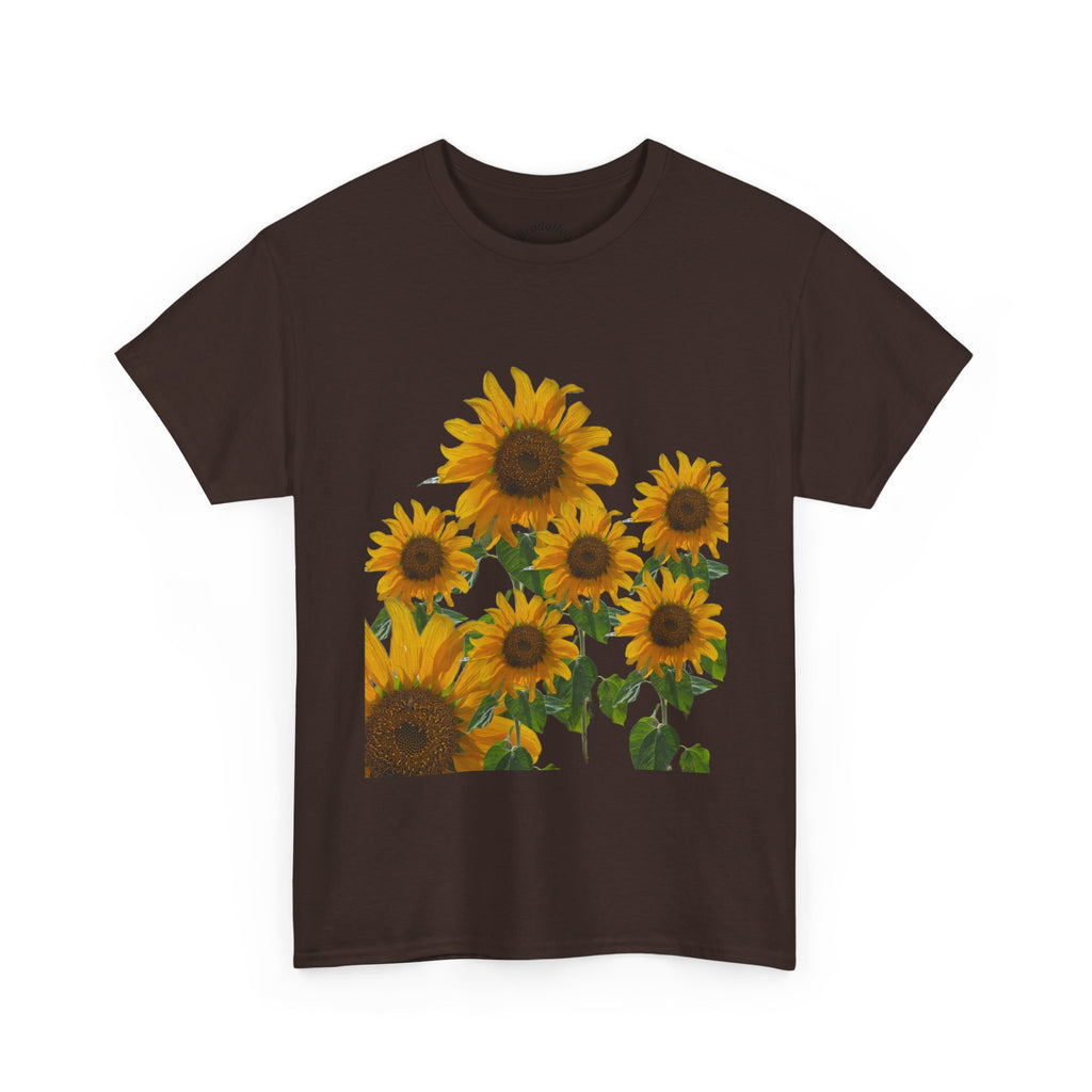 Sunflower Bouquet T-Shirt — Bright Floral Graphic Tee