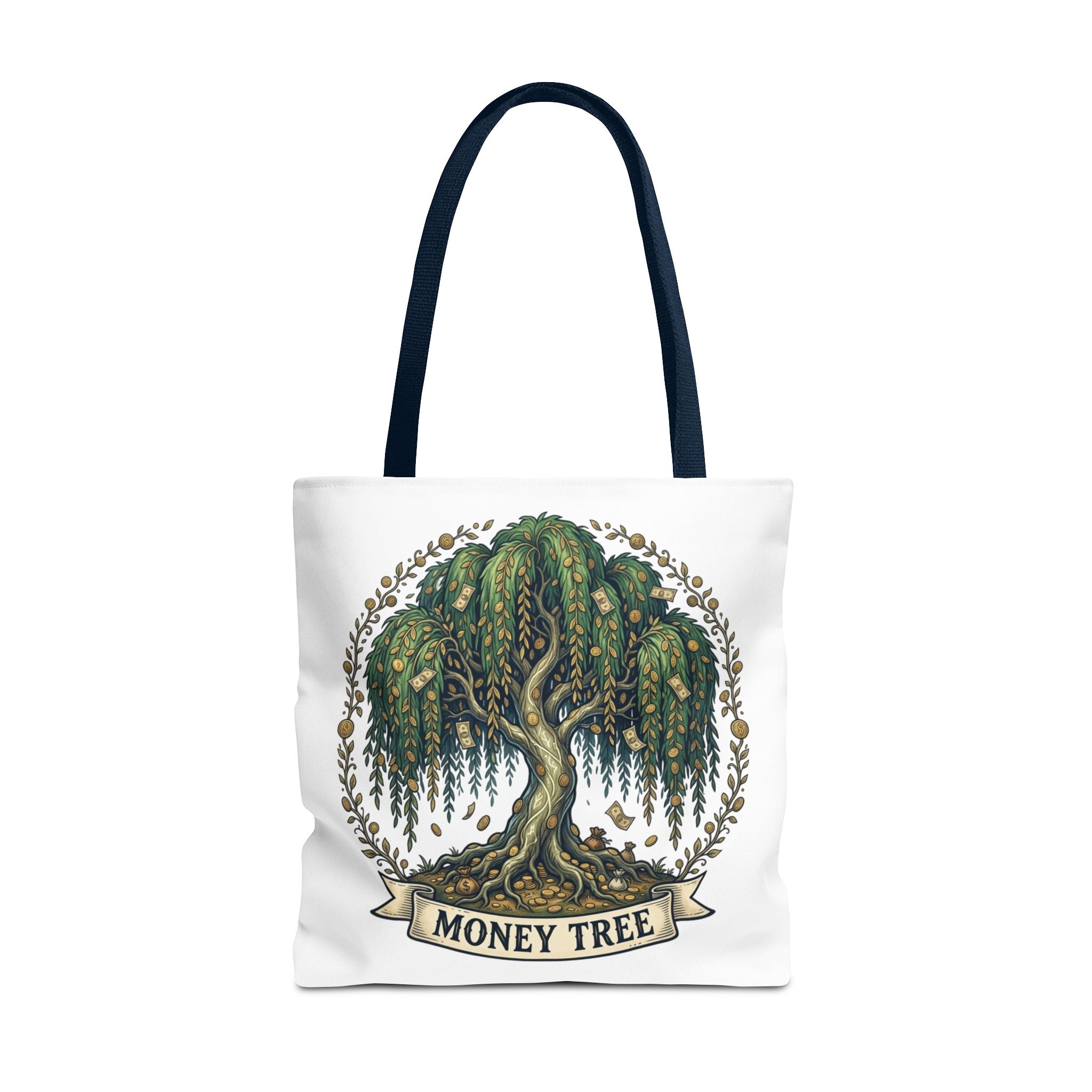 Money Tree Tote Bag — Decorative Prosperity Market Tote