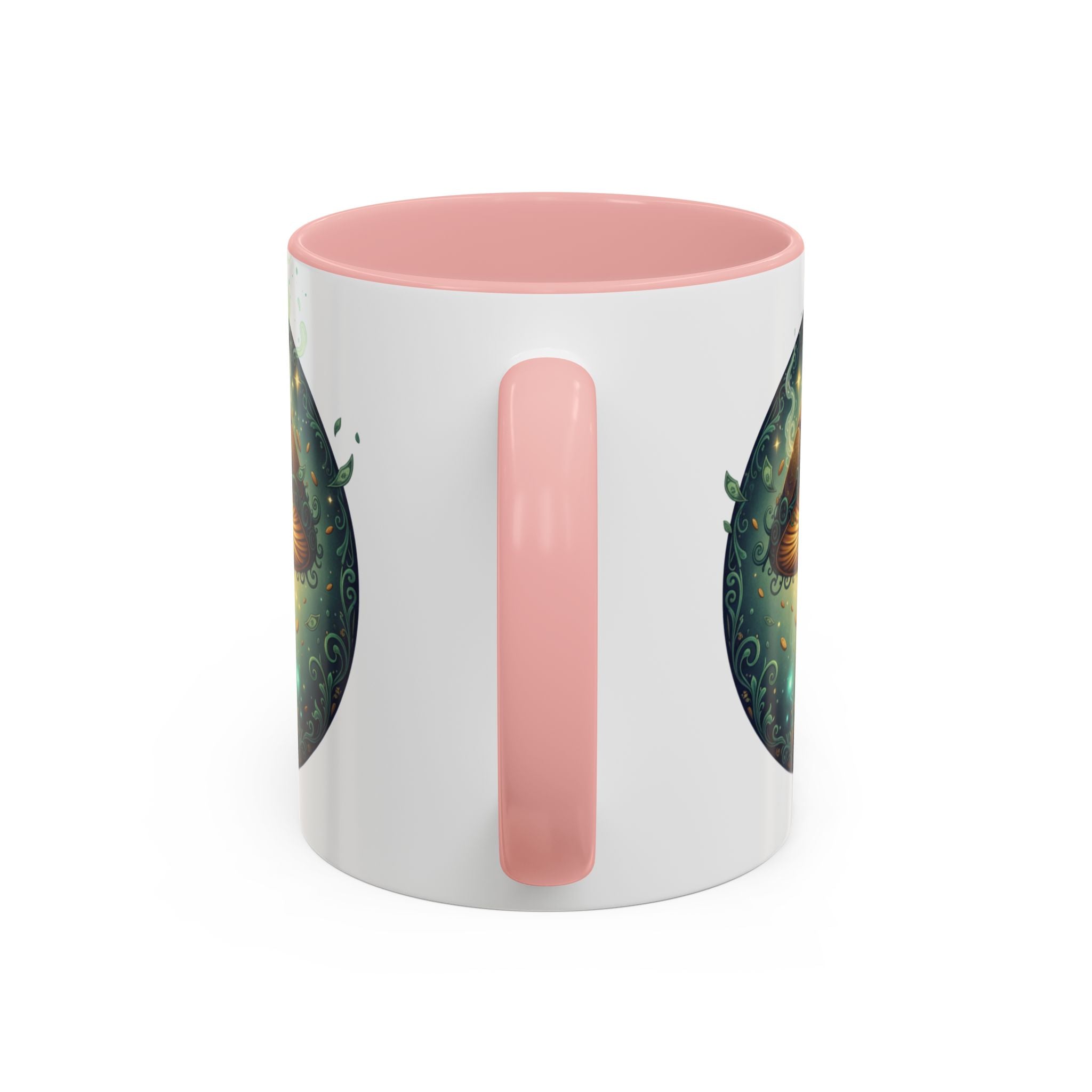 Mushroom Alchemy Coffee Mug — "Money flows to me freely, given, and in abundance" (11/15oz)