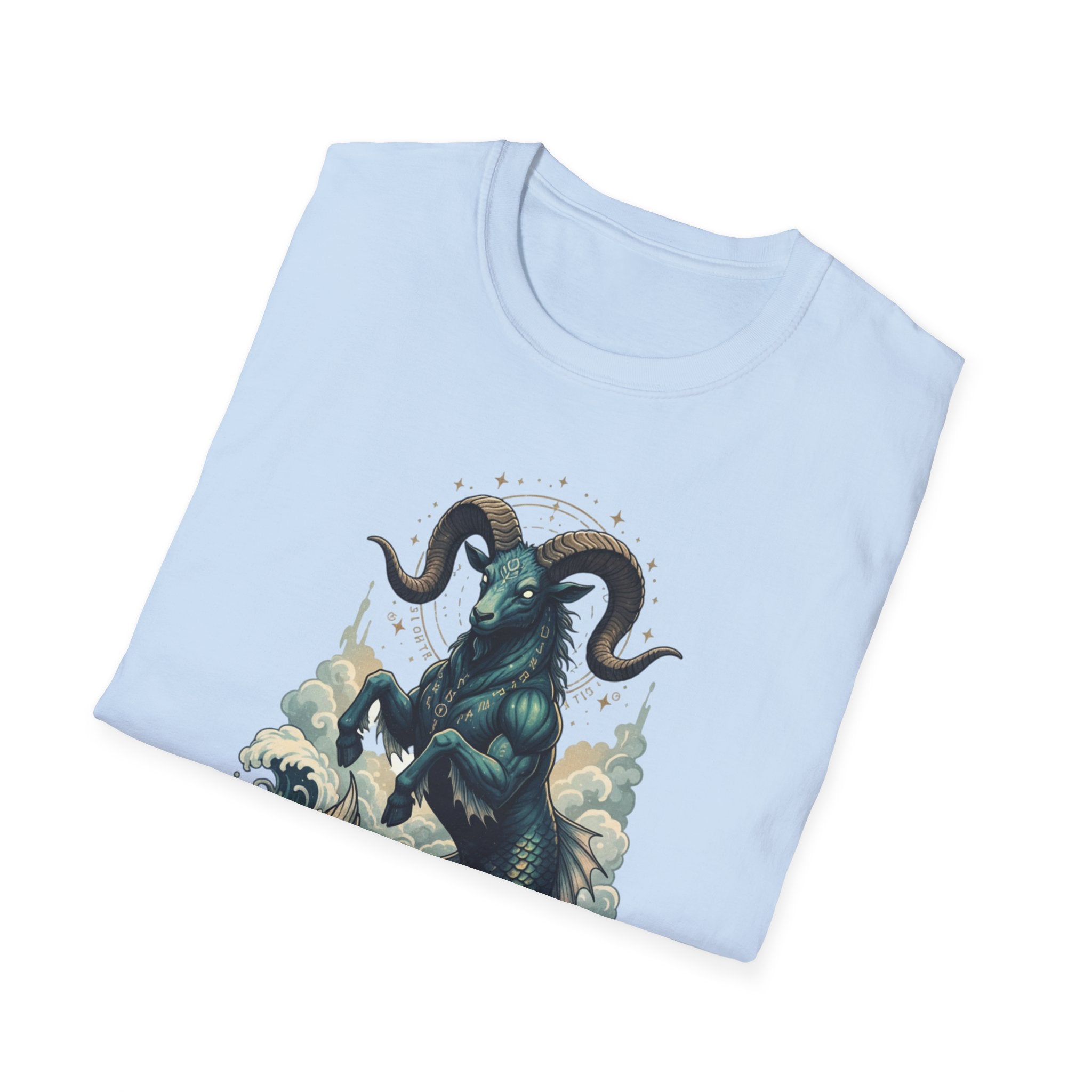 Capricorn Zodiac T-Shirt — Mythic Sea-Goat Astrology Tee