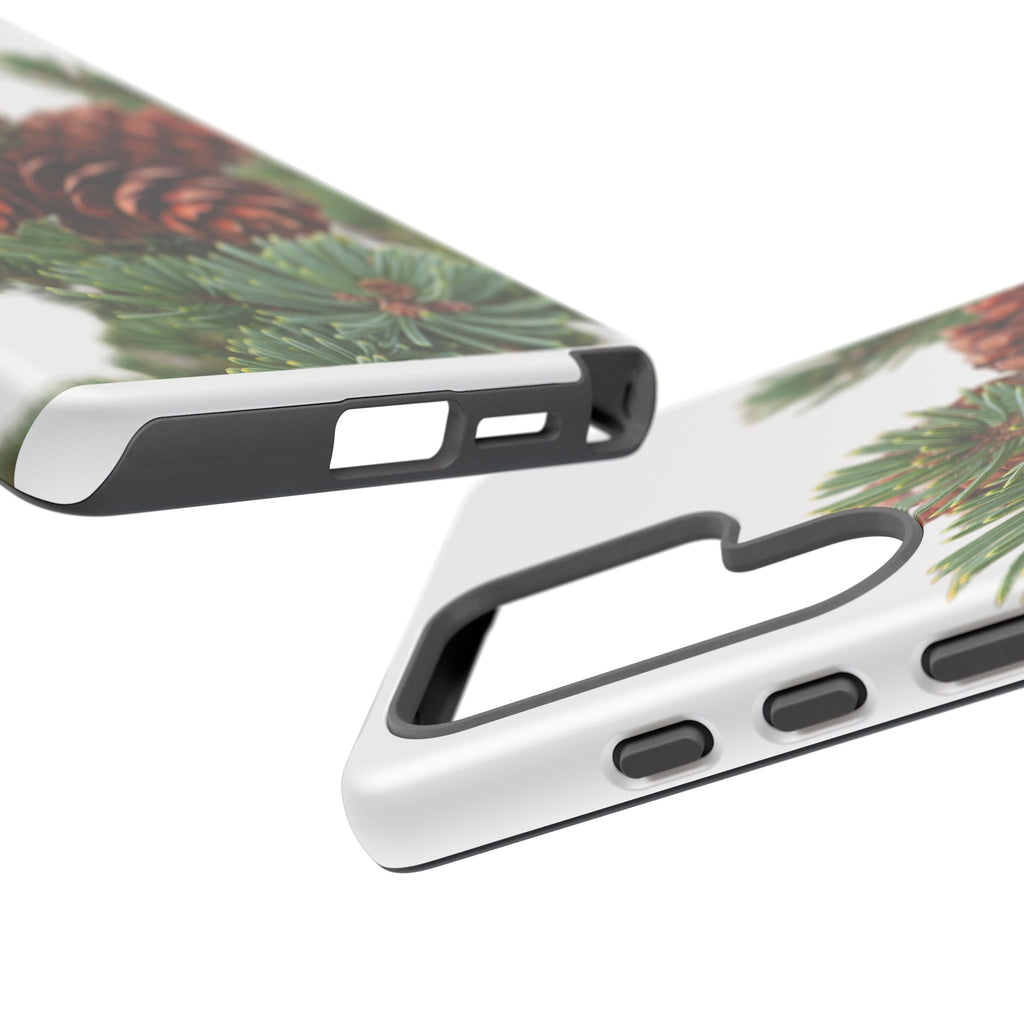 Pinecone Tough Phone Case — Protective Botanical Phone Cover
