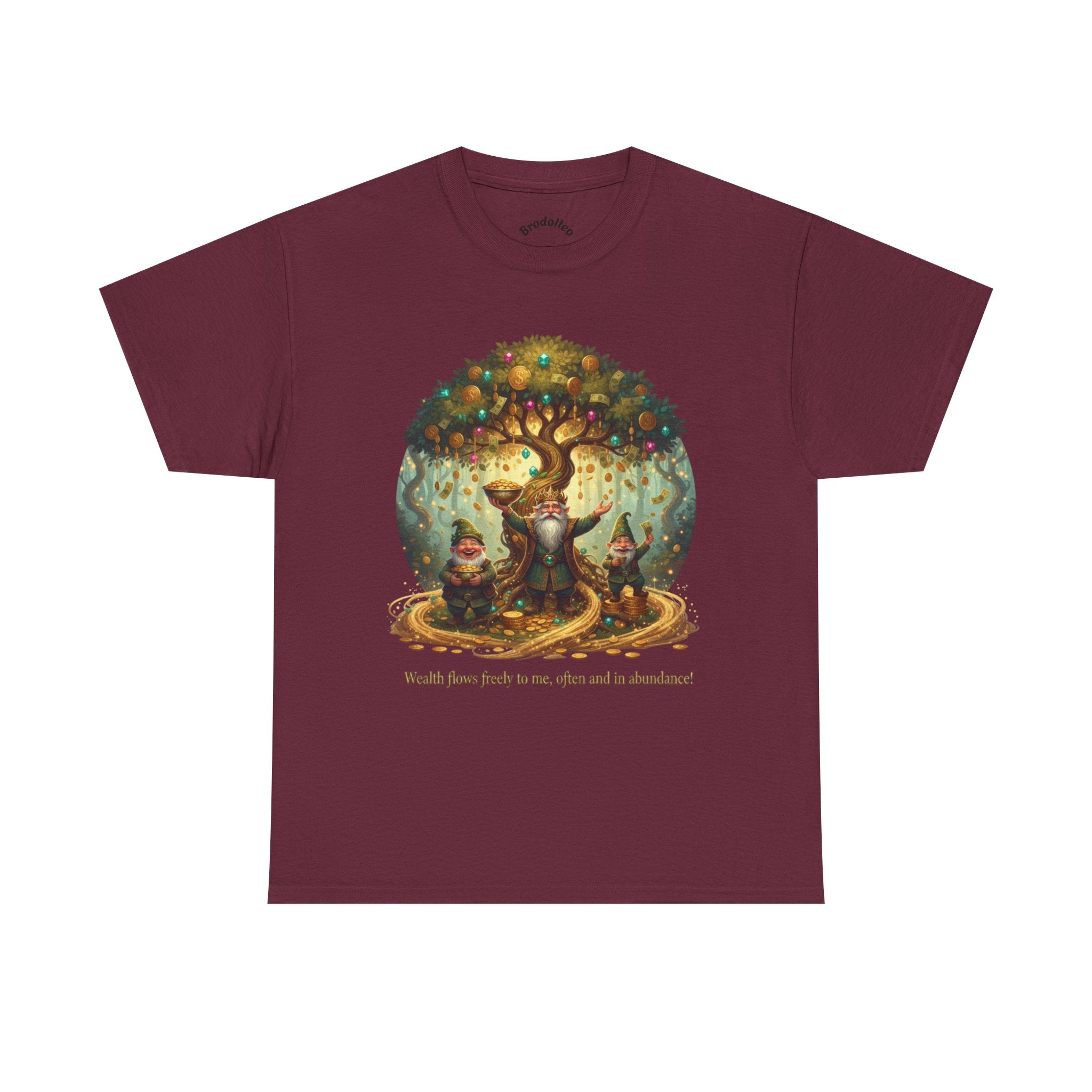 Fantasy Tree Spirits T-Shirt — "Walks from body to me, often in a shadow" Graphic Tee