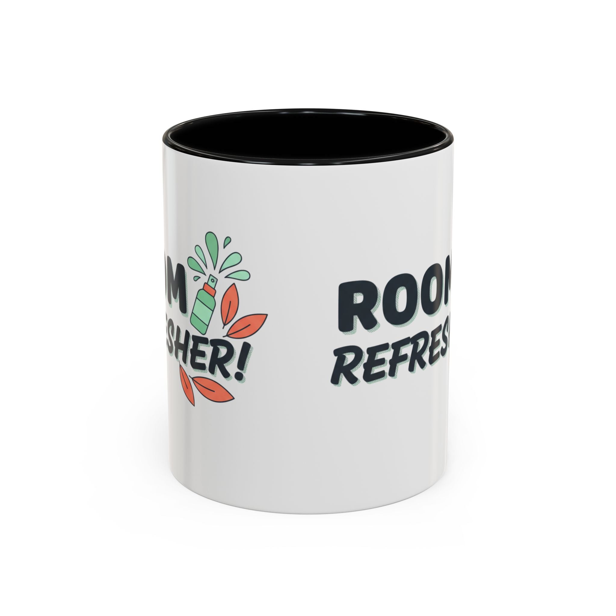 Room Refresher Coffee Mug — Funny Scented Spray Graphic Accent Mug