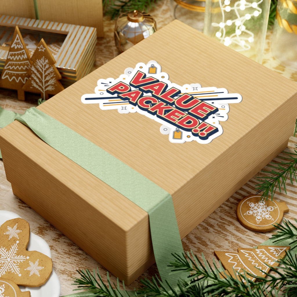 Value Packed!! Sticker — Retro Pop Vinyl Laptop Decal