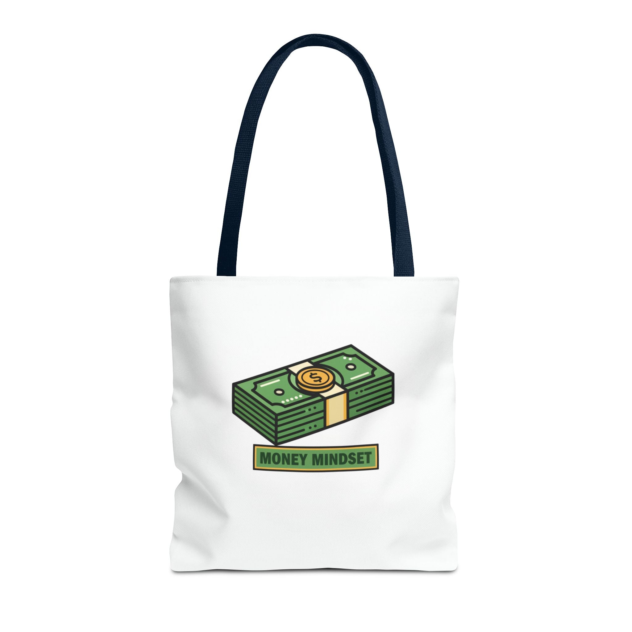Money Mindset Tote Bag — Cash Stack Graphic Eco Shopper