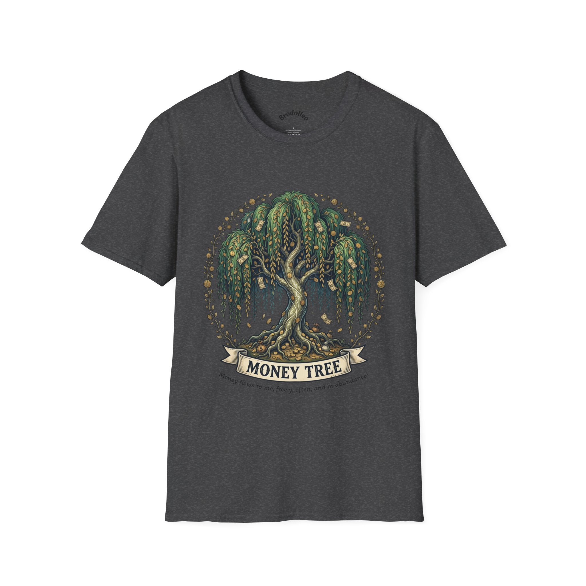 Money Tree T-Shirt — Botanical Luck Graphic Tee