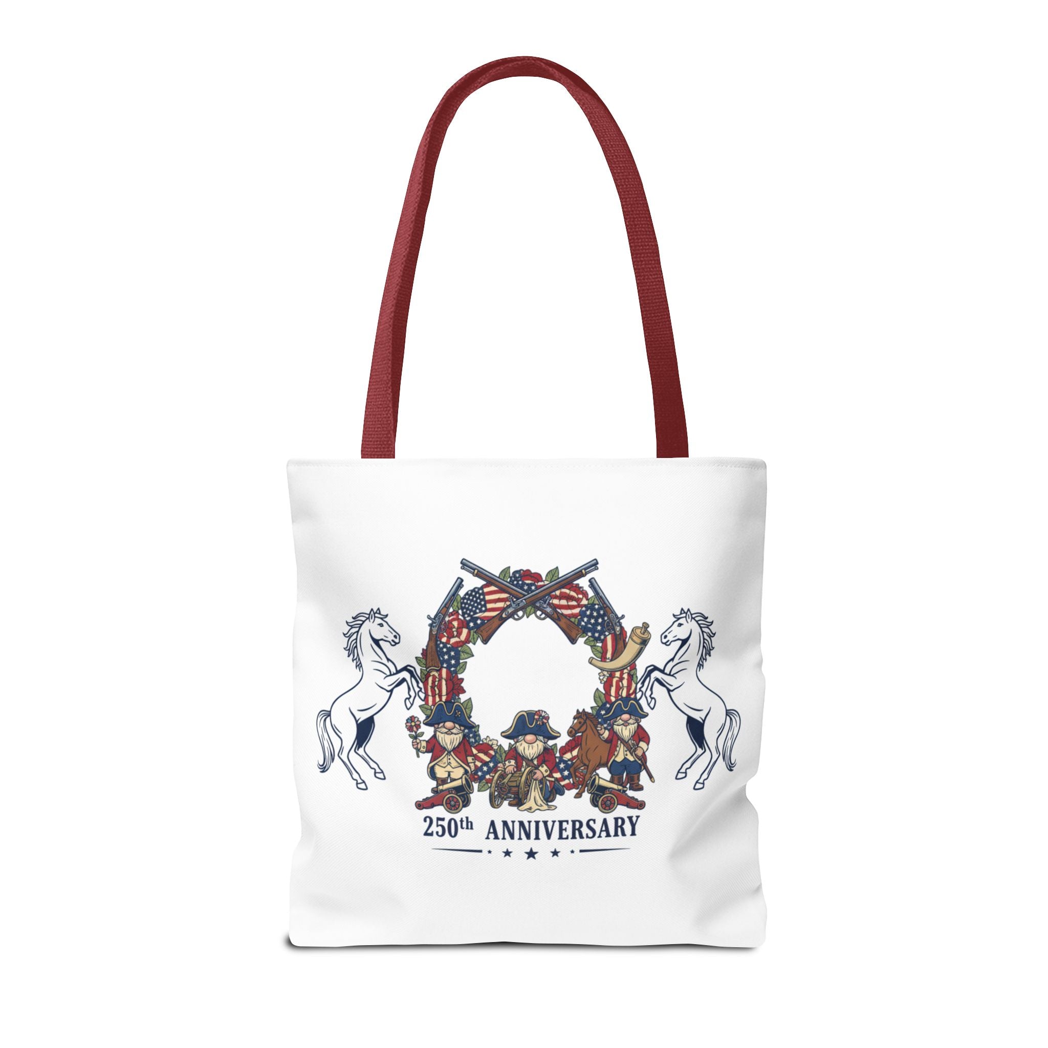 Anniversary Cowboy Tote Bag — 25th Anniversary Western Canvas Tote