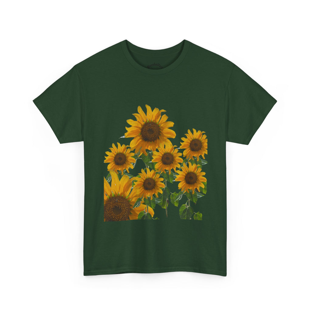 Sunflower Bouquet T-Shirt — Bright Floral Graphic Tee