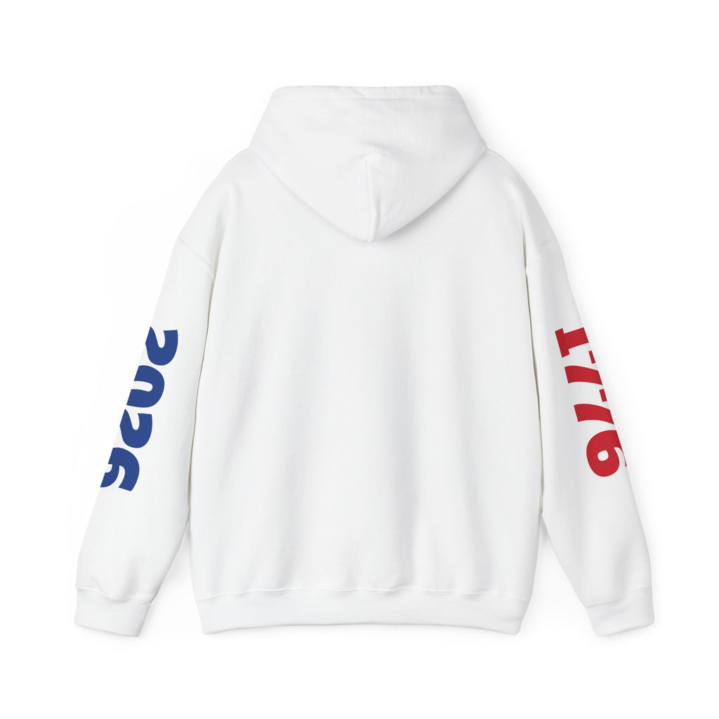 Centennial Gnome Hoodie — 1776 & 2026 Patriotic Anniversary Sweatshirt