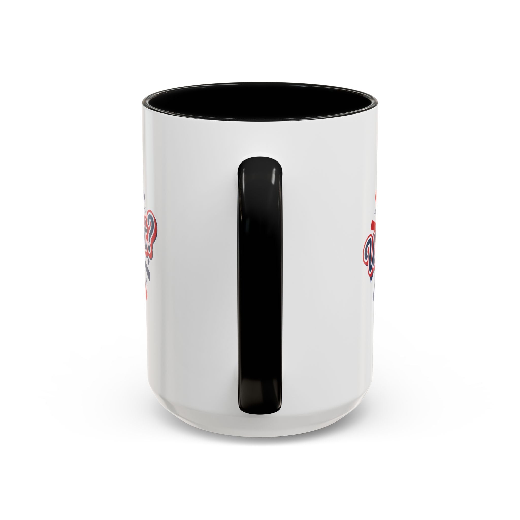 Why Not? Accent Coffee Mug — Patriotic Retro 11/15oz Ceramic