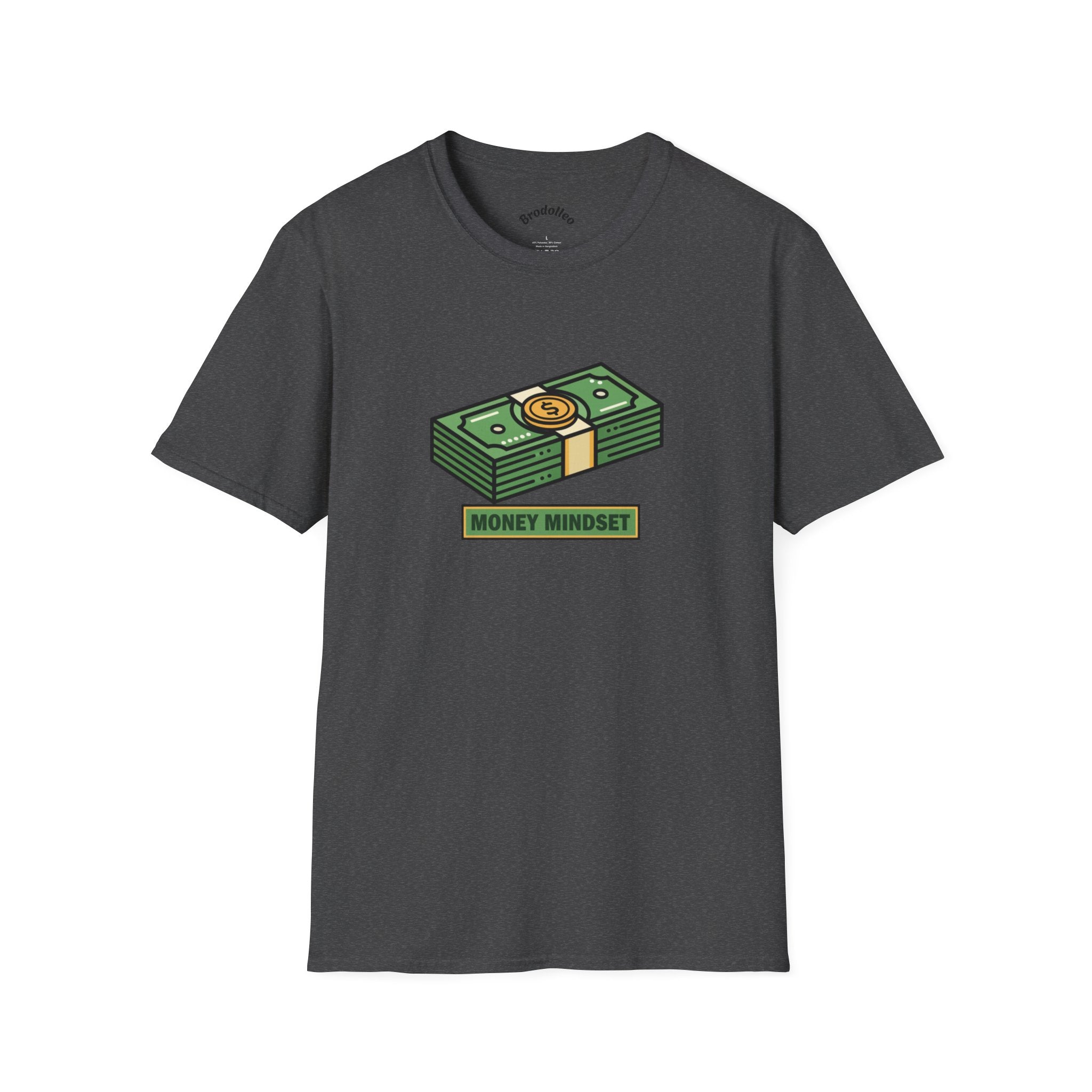 Money Mindset T-Shirt — Stacked Cash Graphic Tee for Hustlers & Entrepreneurs
