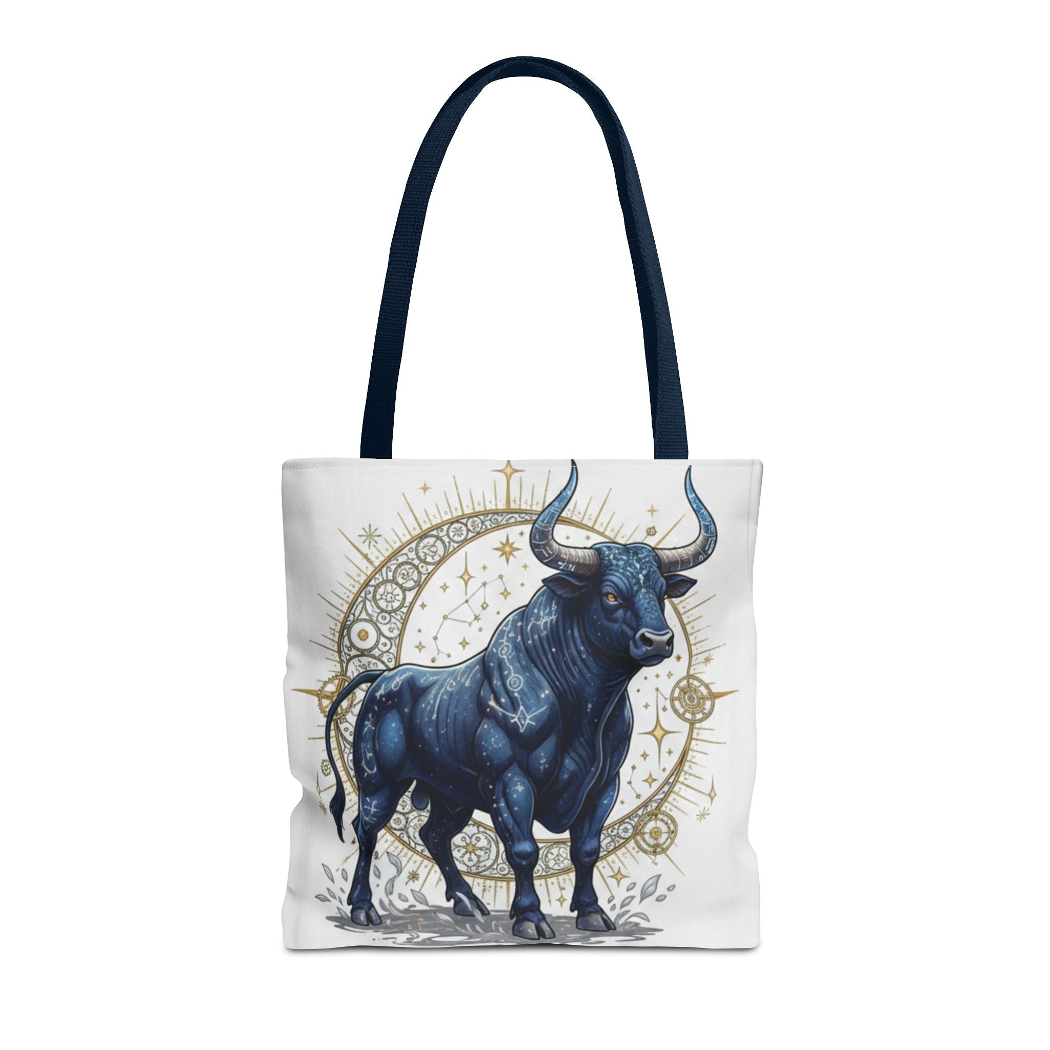 Taurus Zodiac Tote Bag — Blue Bull Astrology Market Tote