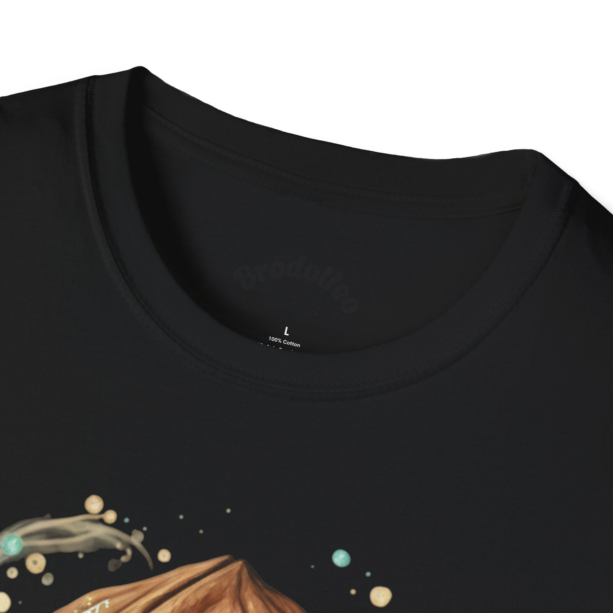 Mystic Walnut Orb T‑Shirt — Fantasy Nature Illustration