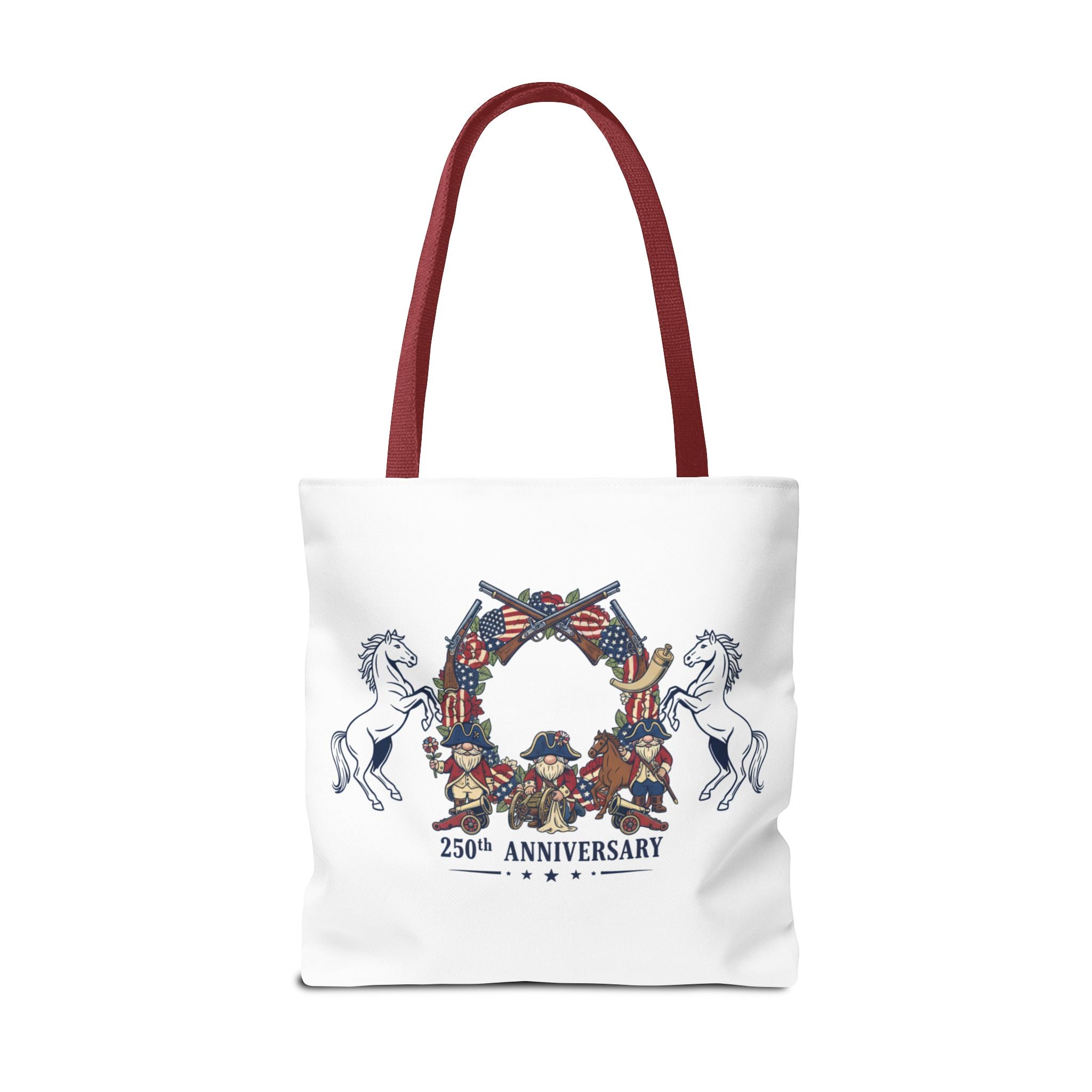 Anniversary Cowboy Tote Bag — 25th Anniversary Western Canvas Tote