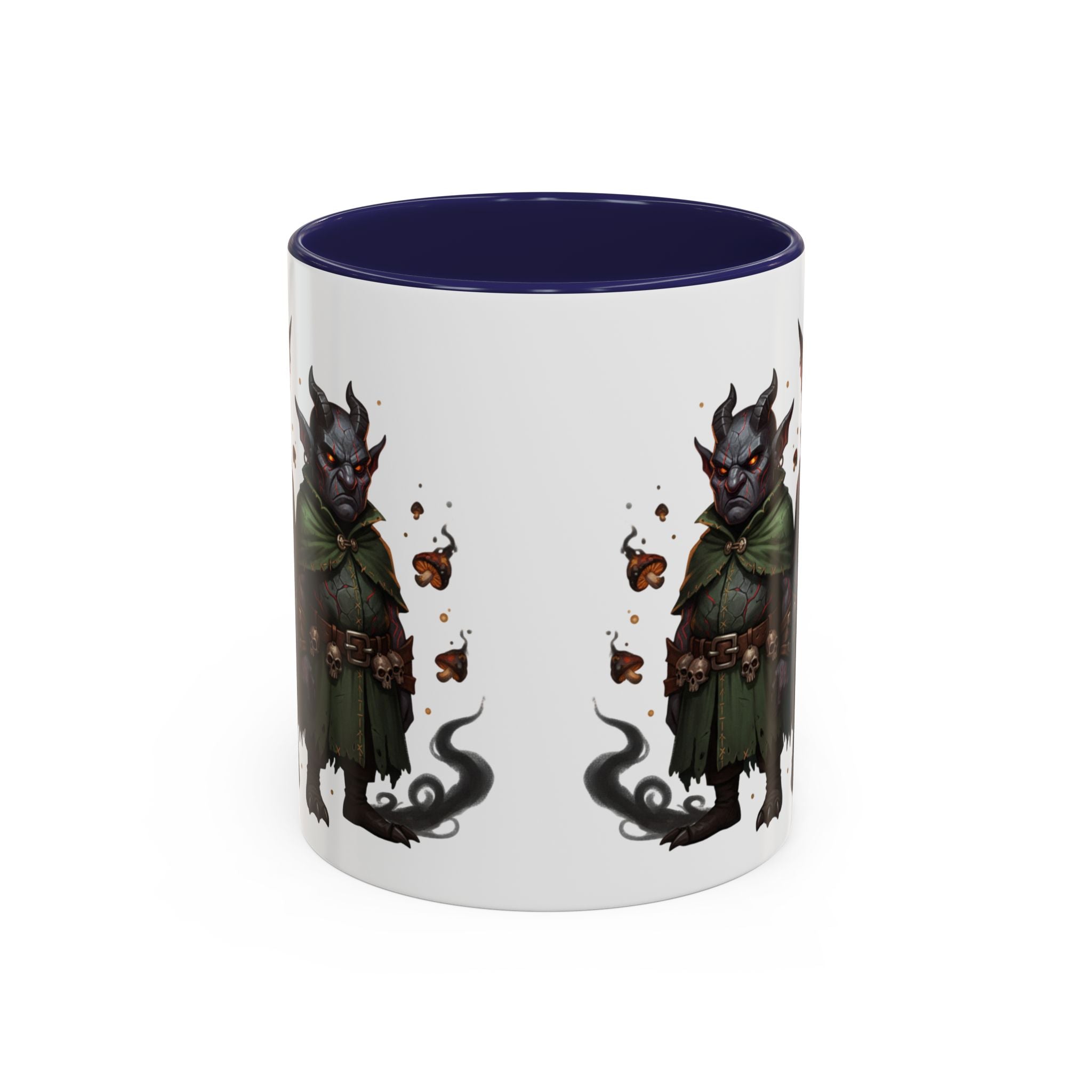 Demon Rogue Duo Coffee Mug – Fantasy RPG Goblin Warlock Design (11/15oz)