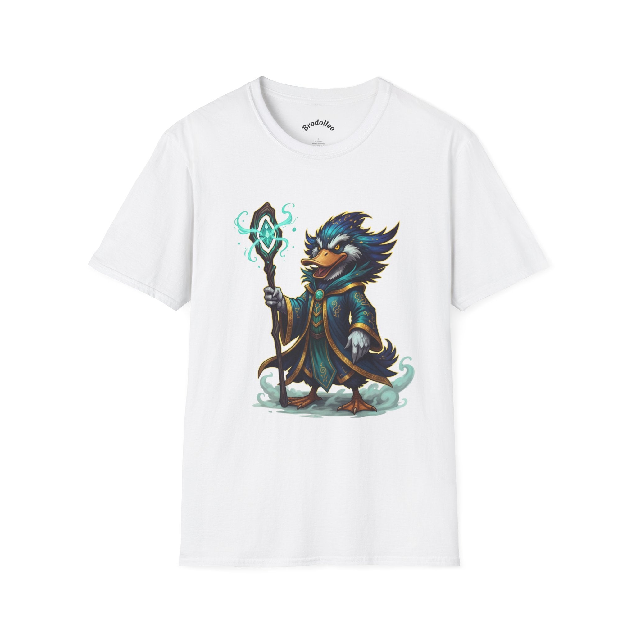 Mage Penguin Graphic T-Shirt — Cute Fantasy Wizard Penguin Tee