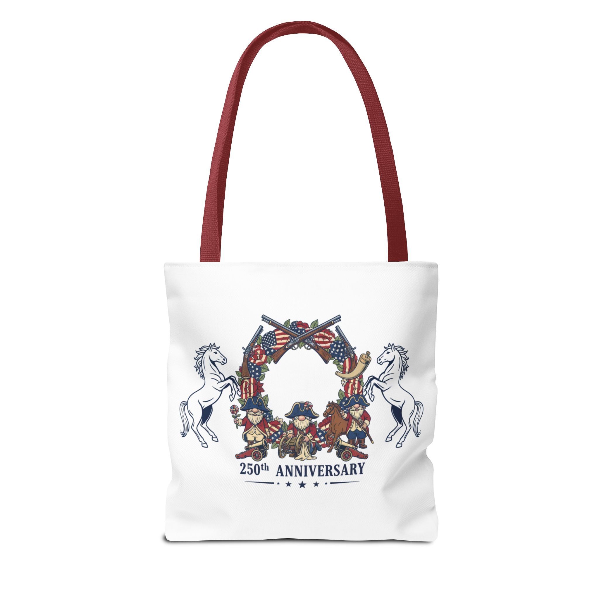 Anniversary Cowboy Tote Bag — 25th Anniversary Western Canvas Tote