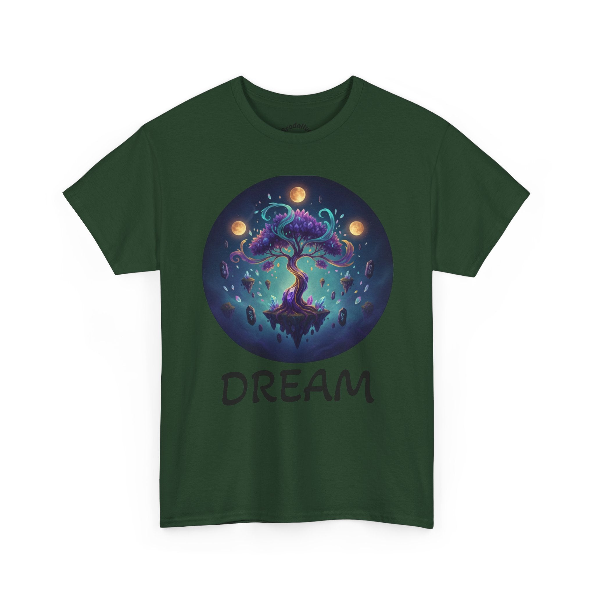 Mystic Floating Tree T-Shirt — Cosmic Fantasy Nature Tee