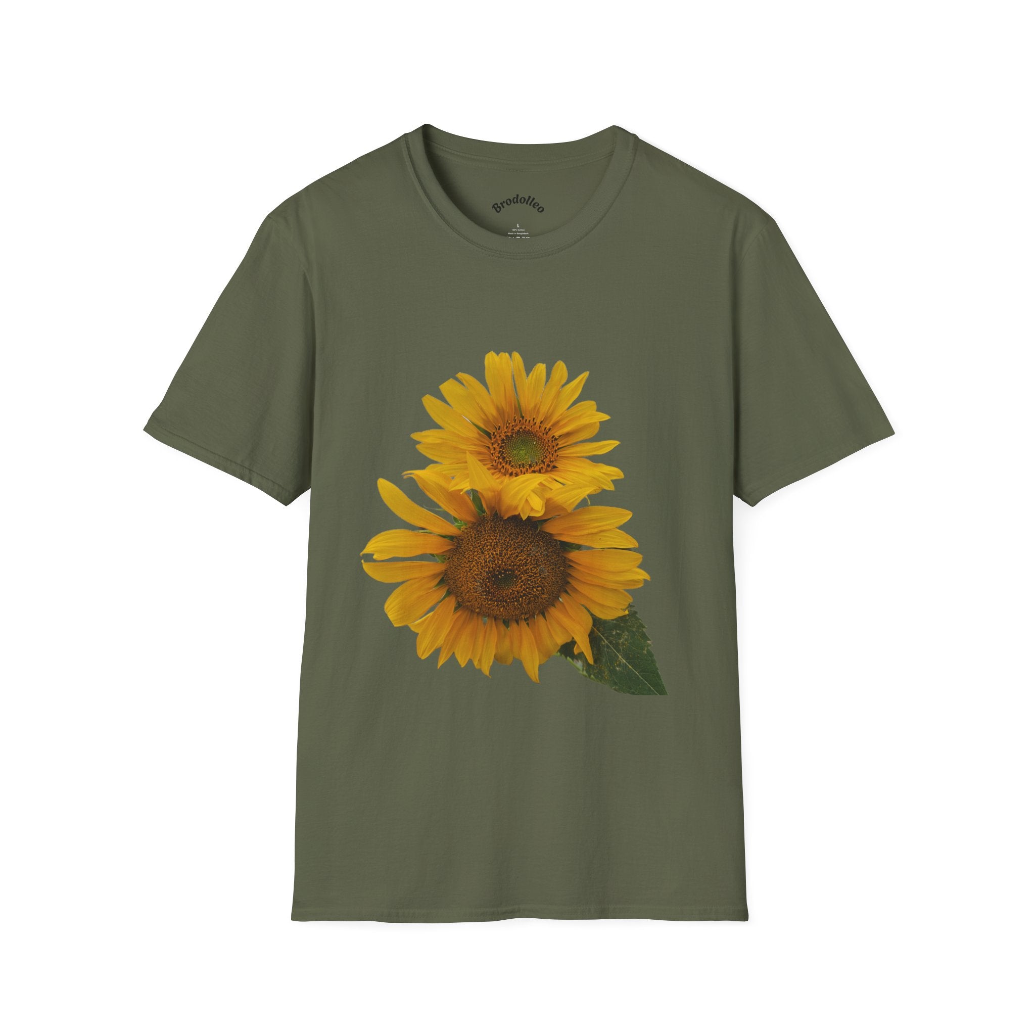 Sunflower Graphic T-Shirt — Vintage Yellow Bloom Tee