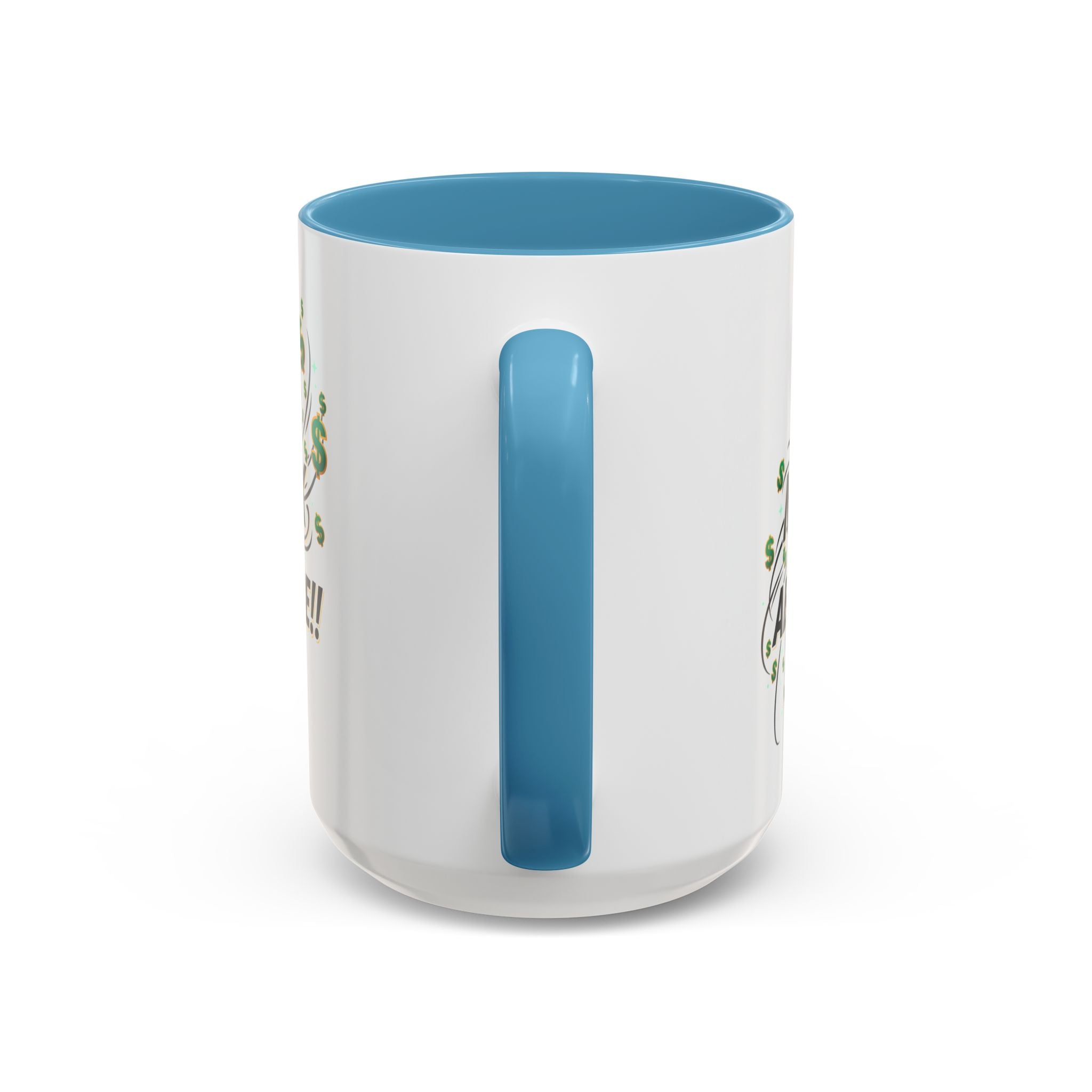 Abundance Coffee Mug — "No Lack, Only Abundance" Inspirational Accent Mug