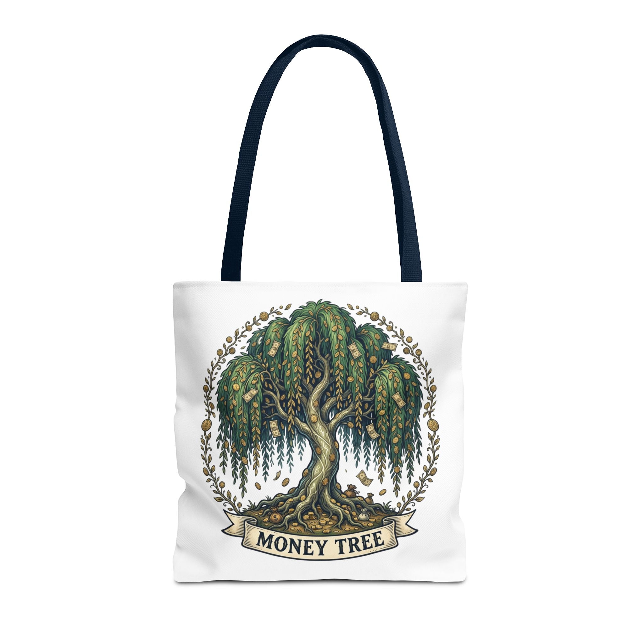 Money Tree Tote Bag — Decorative Prosperity Market Tote