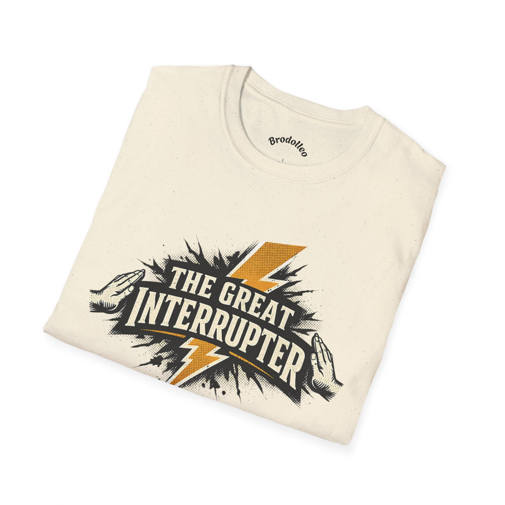 The Great Interrupter T-Shirt — Lightning Bolt Graphic Tee