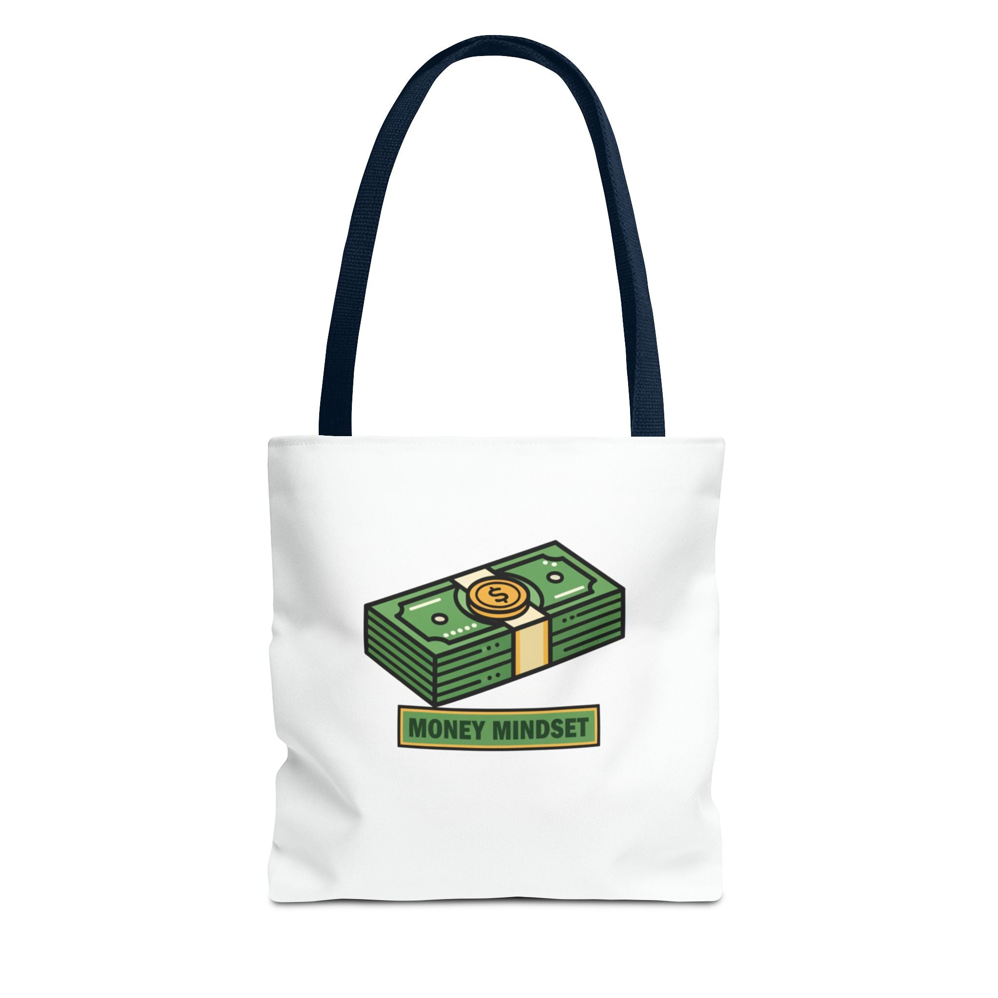 Money Mindset Tote Bag — Cash Stack Graphic Eco Shopper