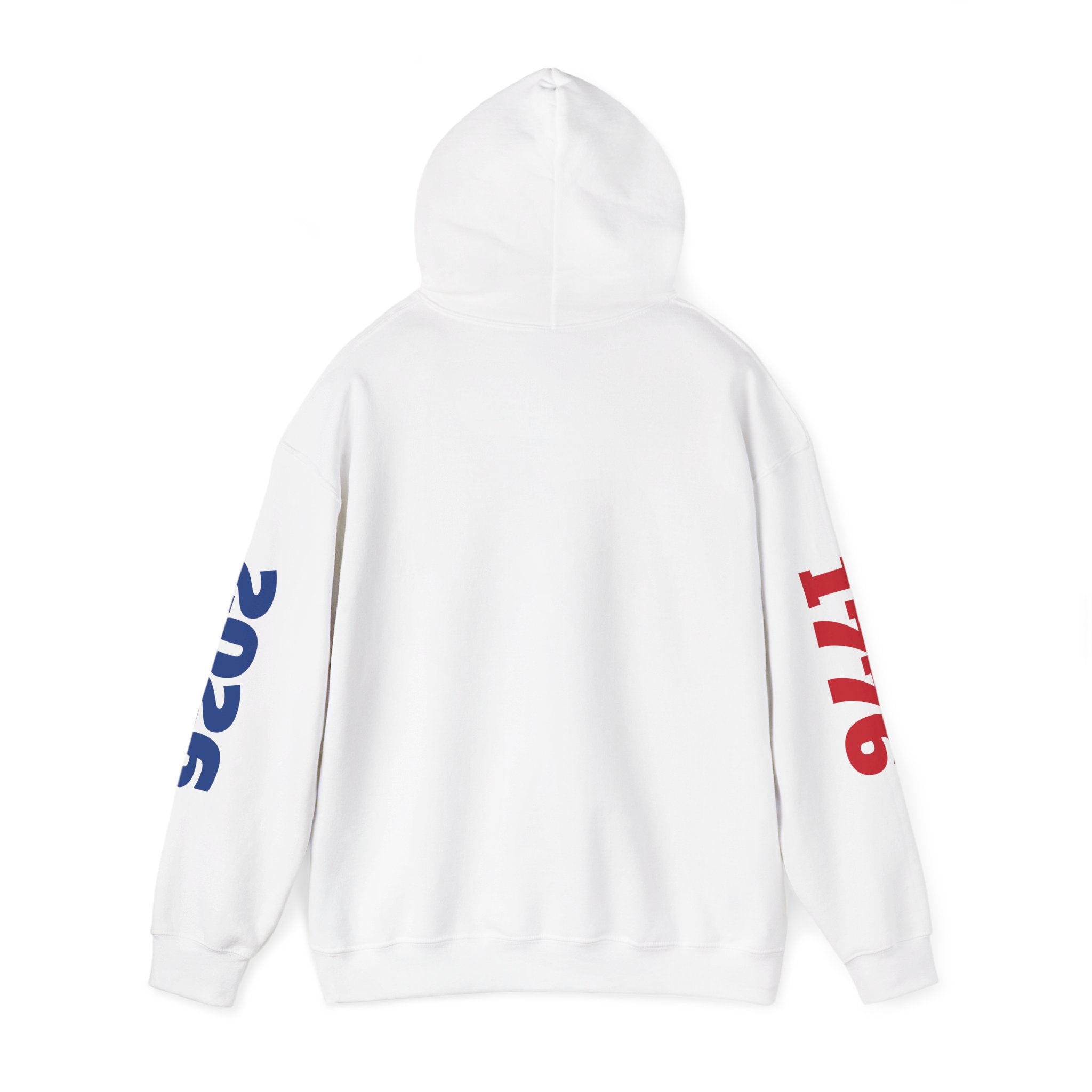 Centennial Gnome Hoodie — 1776 & 2026 Patriotic Anniversary Sweatshirt