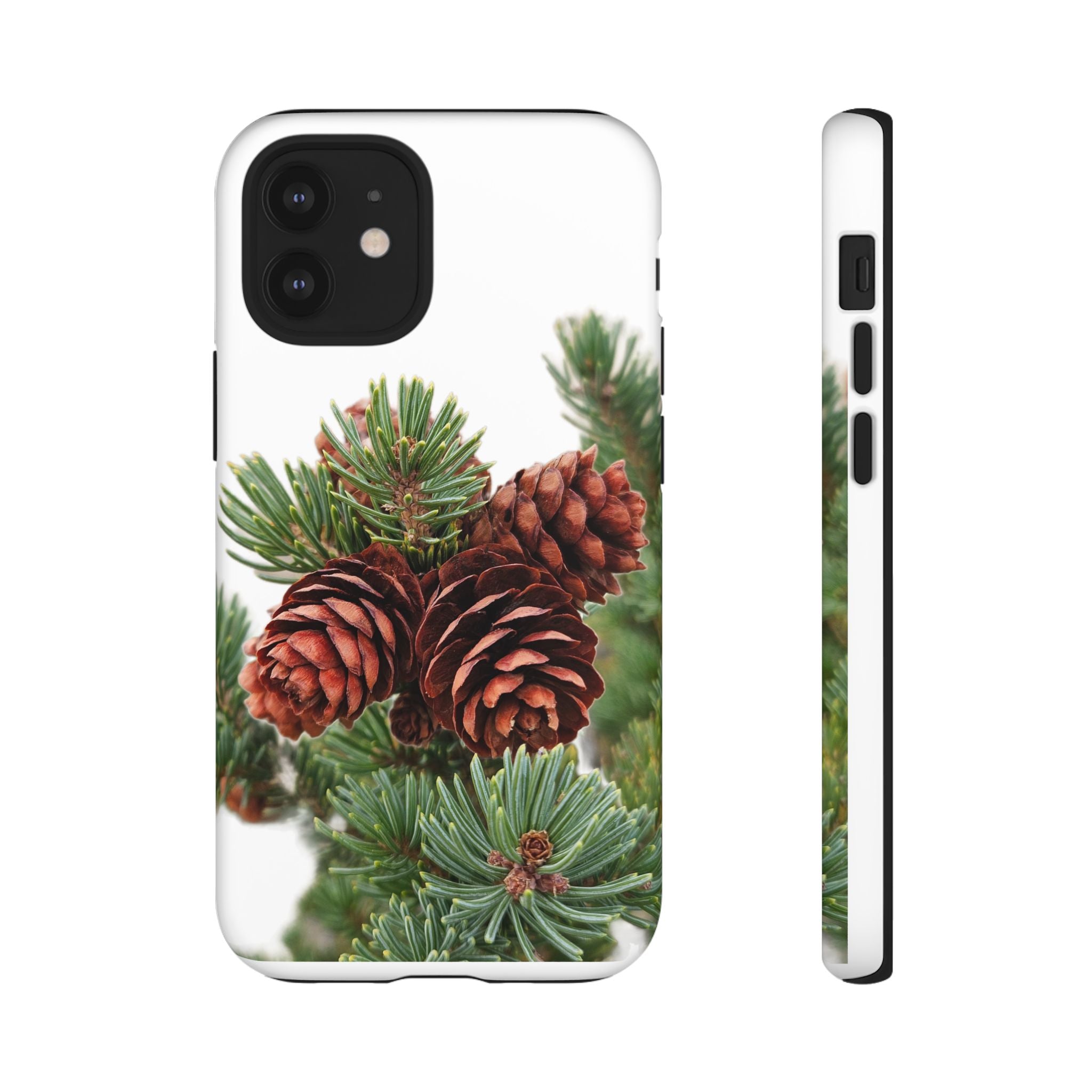 Pinecone Tough Phone Case — Protective Botanical Phone Cover