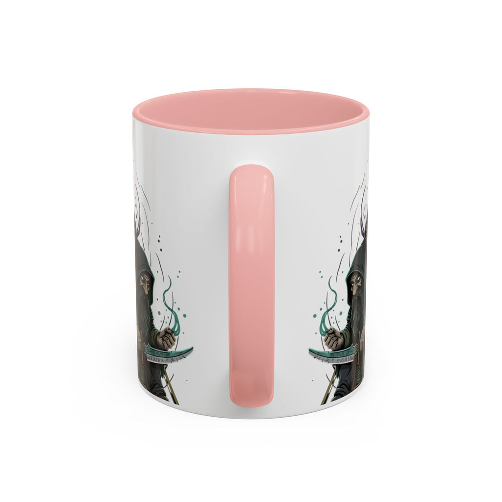 Grim Sorcerer Accent Coffee Mug – Witchy Wizard Magic 11/15oz
