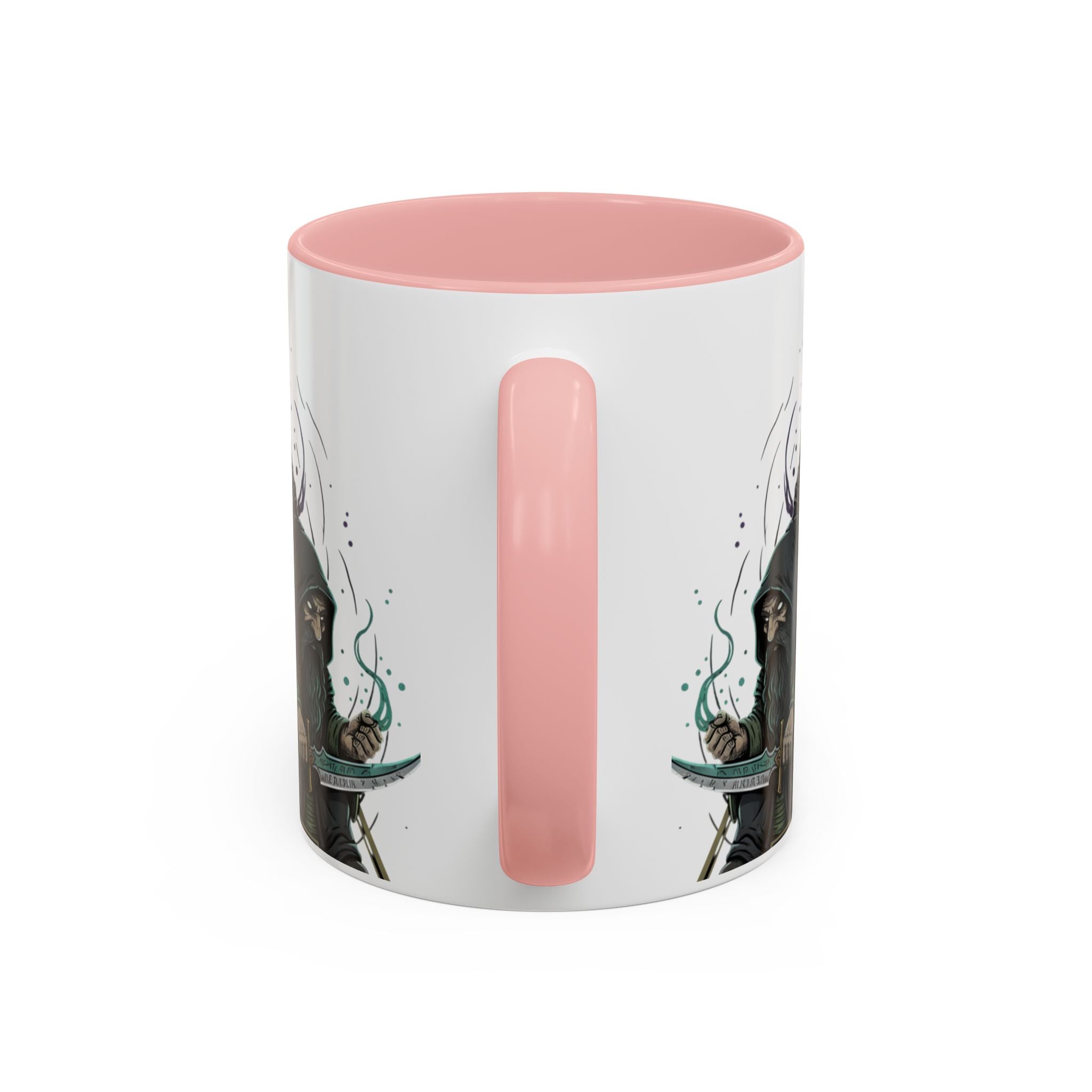 Grim Sorcerer Accent Coffee Mug – Witchy Wizard Magic 11/15oz