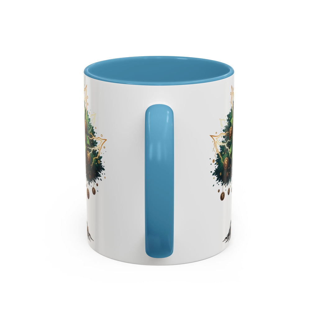 Accent Mug — Money Flows to Me Tree of Abundance Coffee Cup (11/15oz)