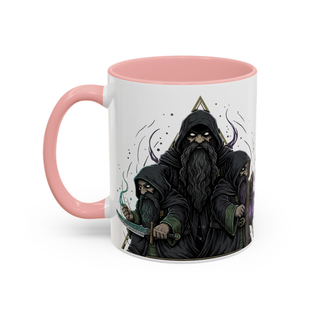 Grim Sorcerer Accent Coffee Mug – Witchy Wizard Magic 11/15oz