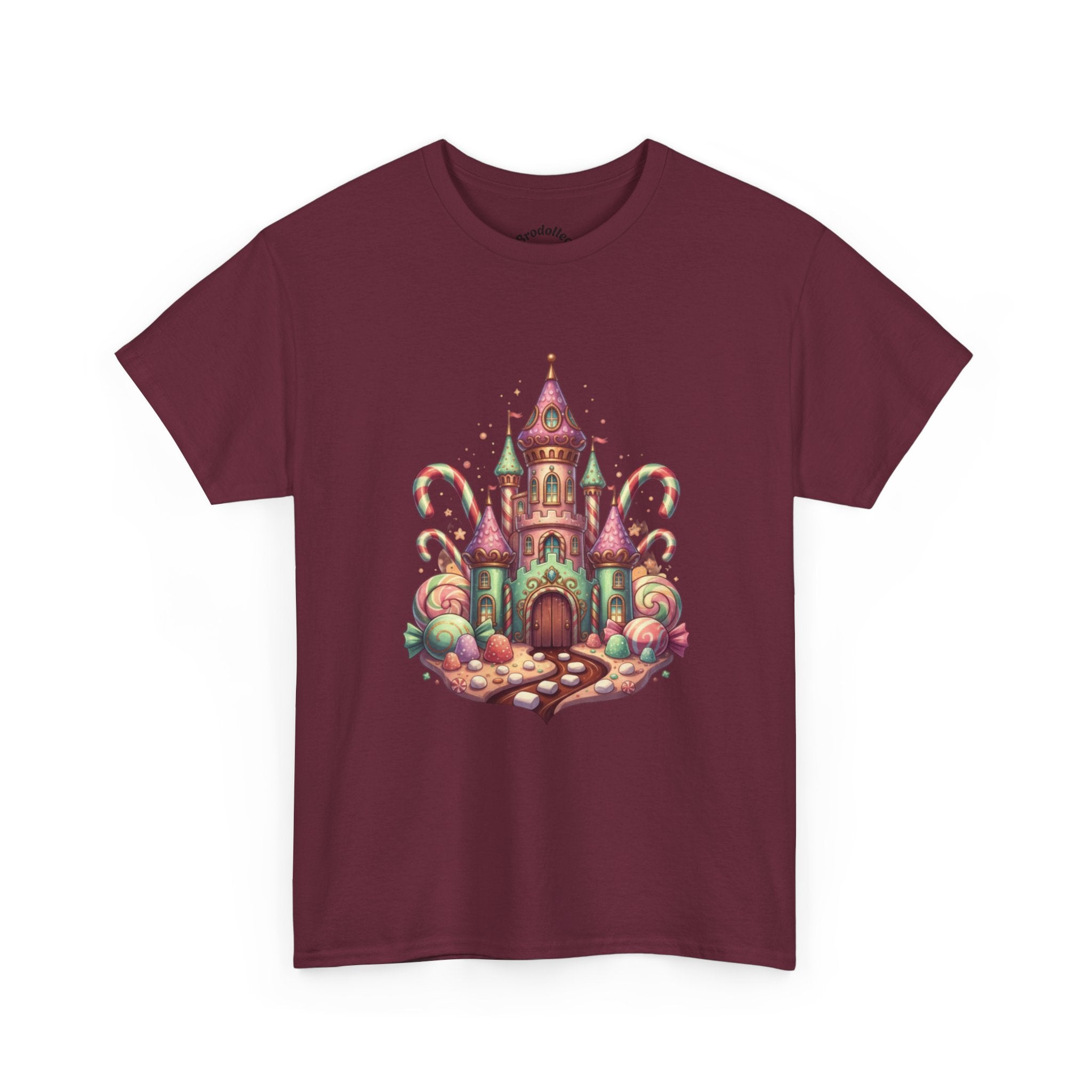 Candy Castle T-Shirt — Whimsical Fairy Tale Castle Tee