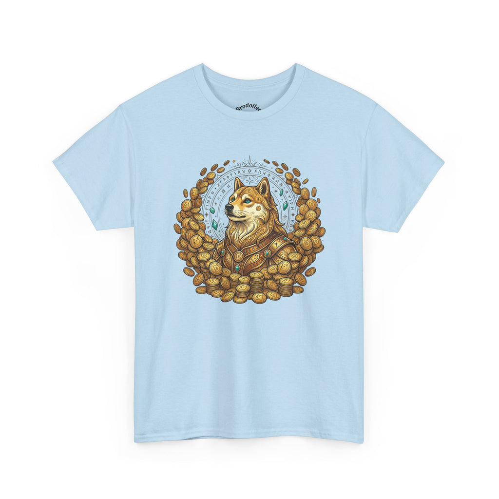 Shiba Inu Coffee Beans T‑Shirt — Cute Dog Cafe Tee