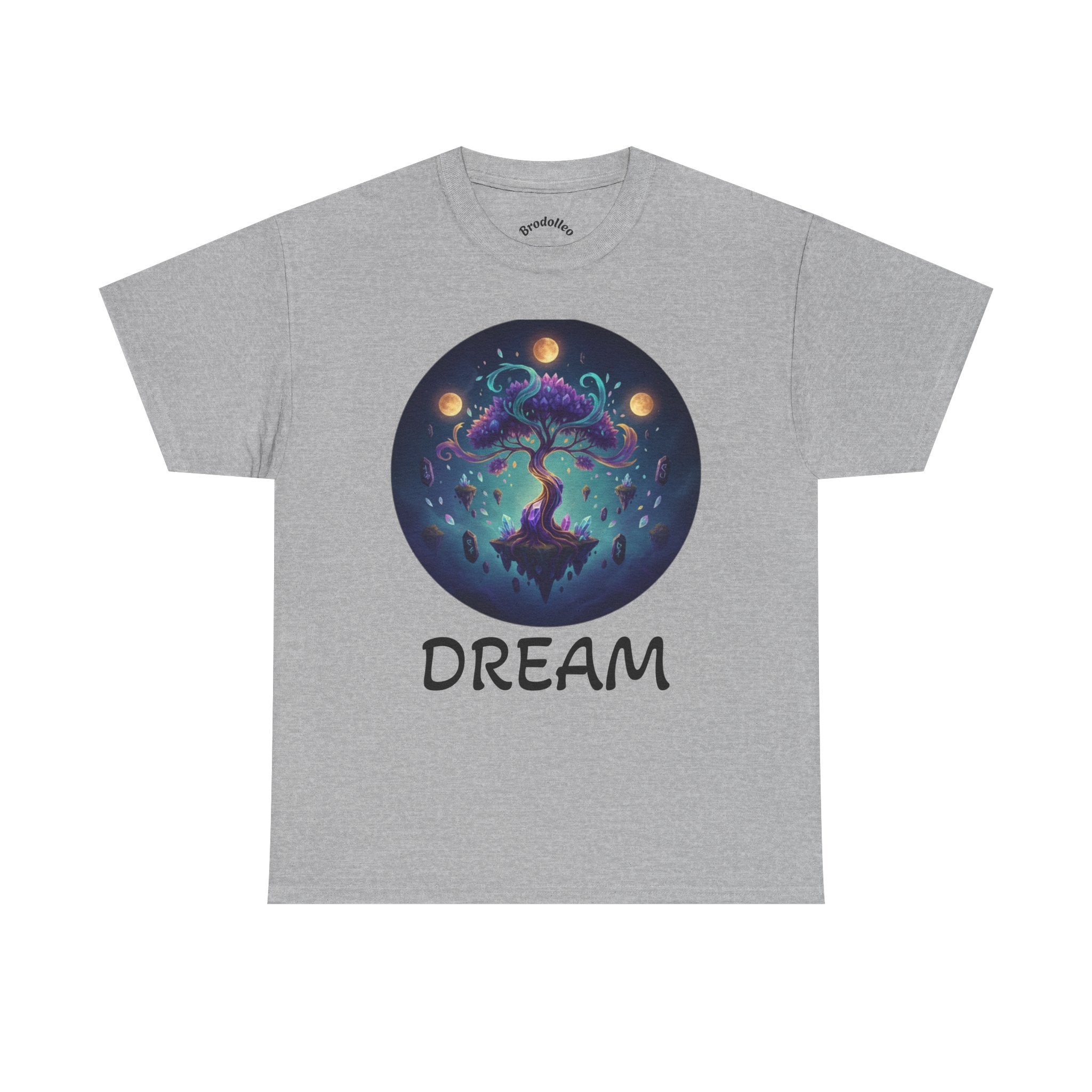 Mystic Floating Tree T-Shirt — Cosmic Fantasy Nature Tee