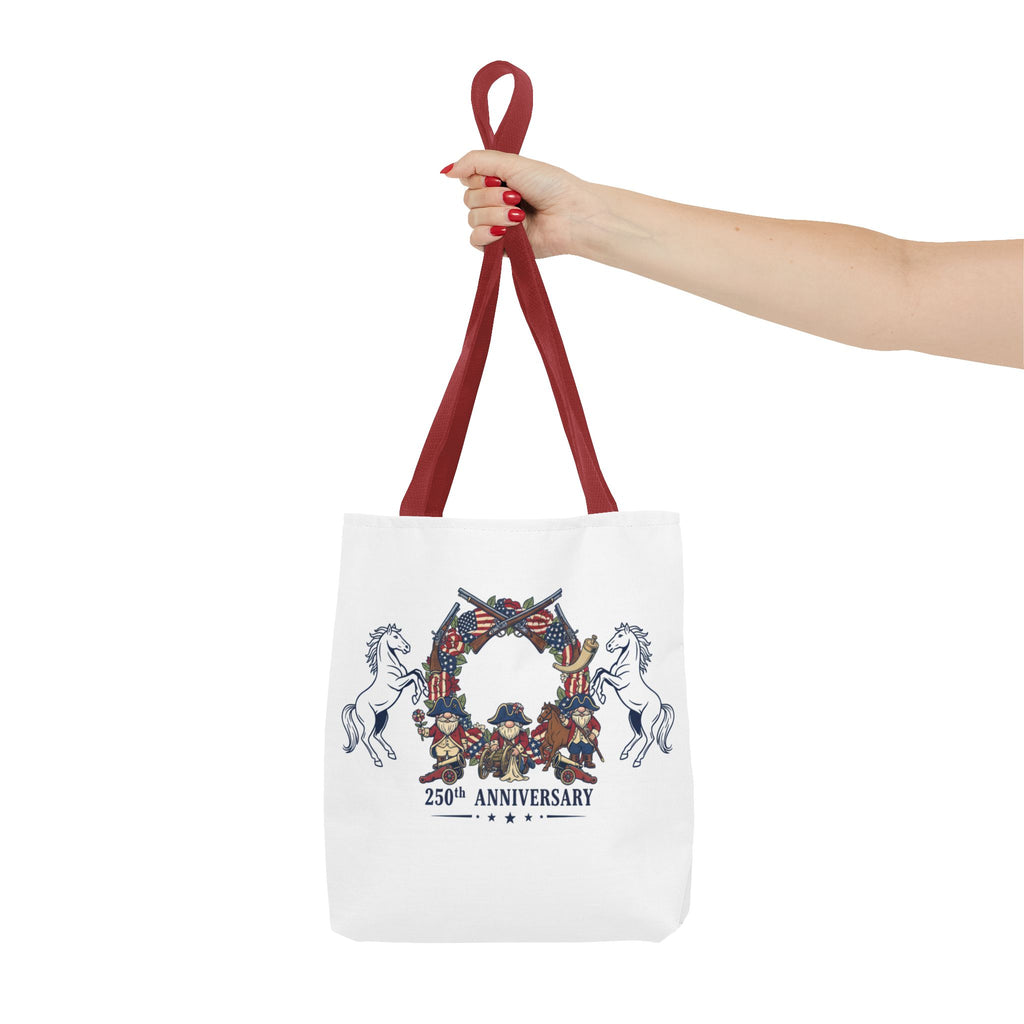 Anniversary Cowboy Tote Bag — 25th Anniversary Western Canvas Tote