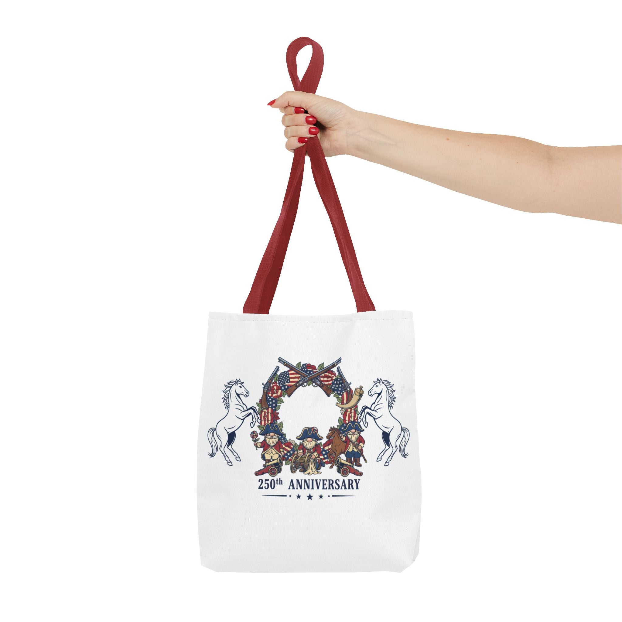 Anniversary Cowboy Tote Bag — 25th Anniversary Western Canvas Tote