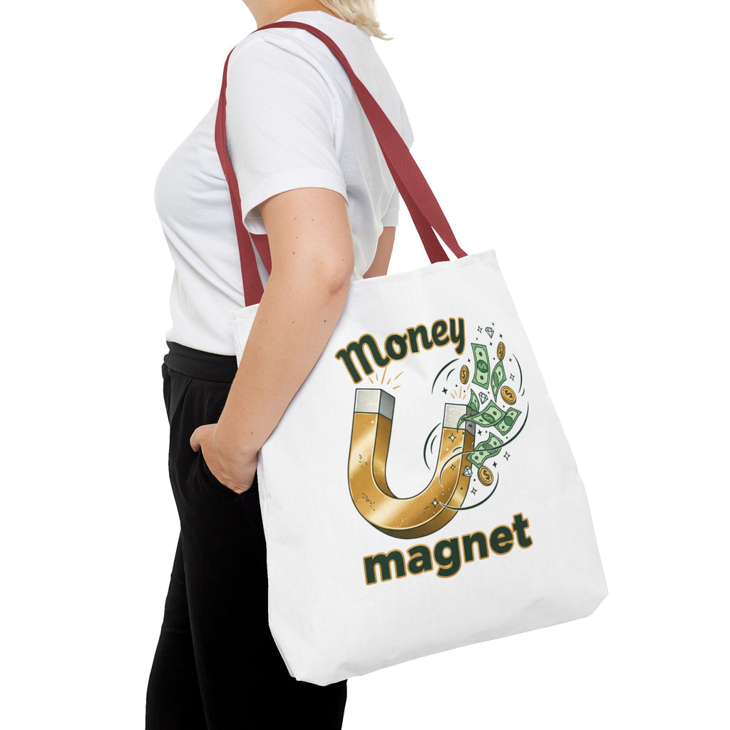 Money Magnet Tote Bag — Funny Luck & Wealth Shopping Tote
