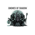 Gnomes of Shadow Sticker — Dark Fantasy Kiss-Cut Vinyl Sticker