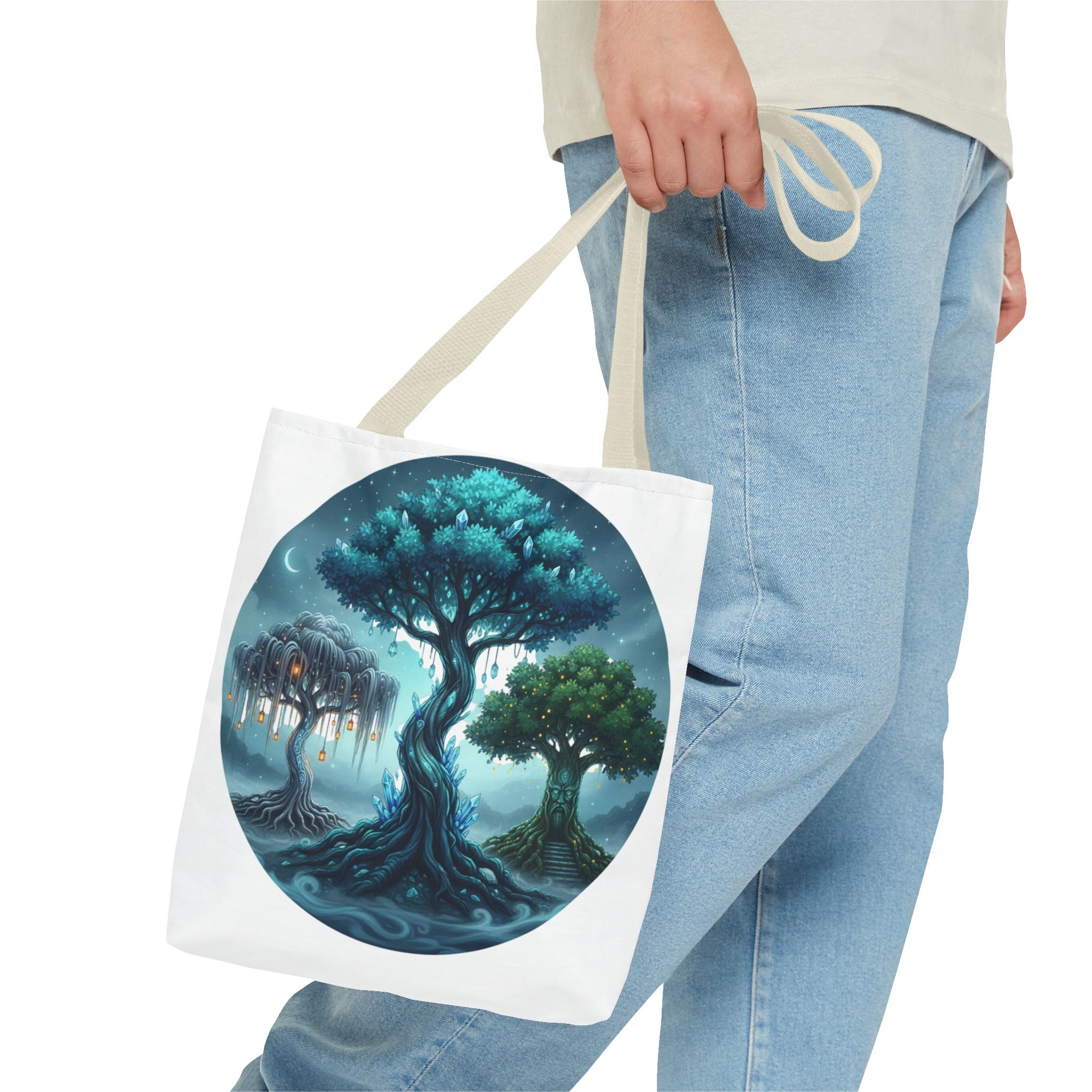 Enchanted Moonlight Tree Tote